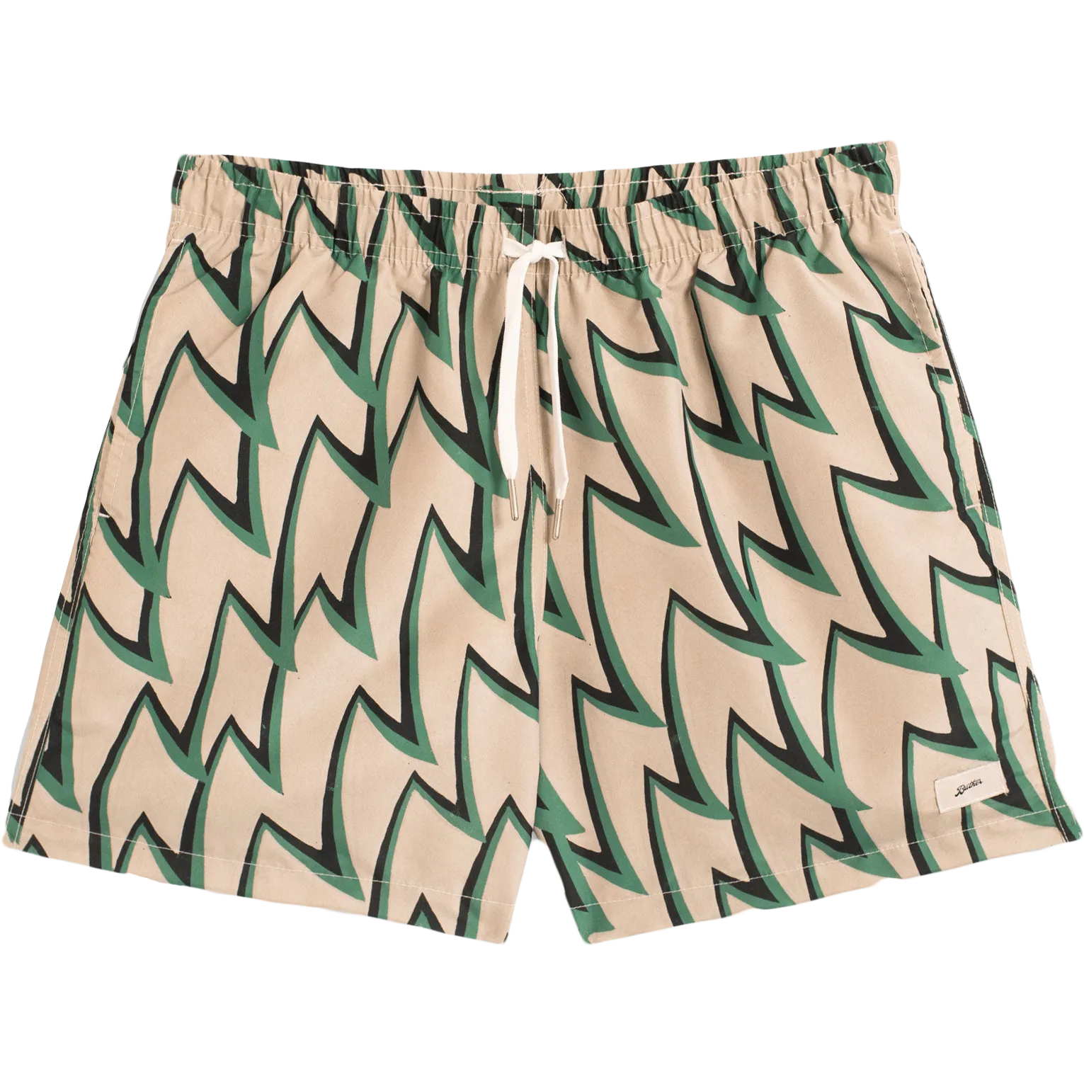 Swim Trunks - Emerald Jagged