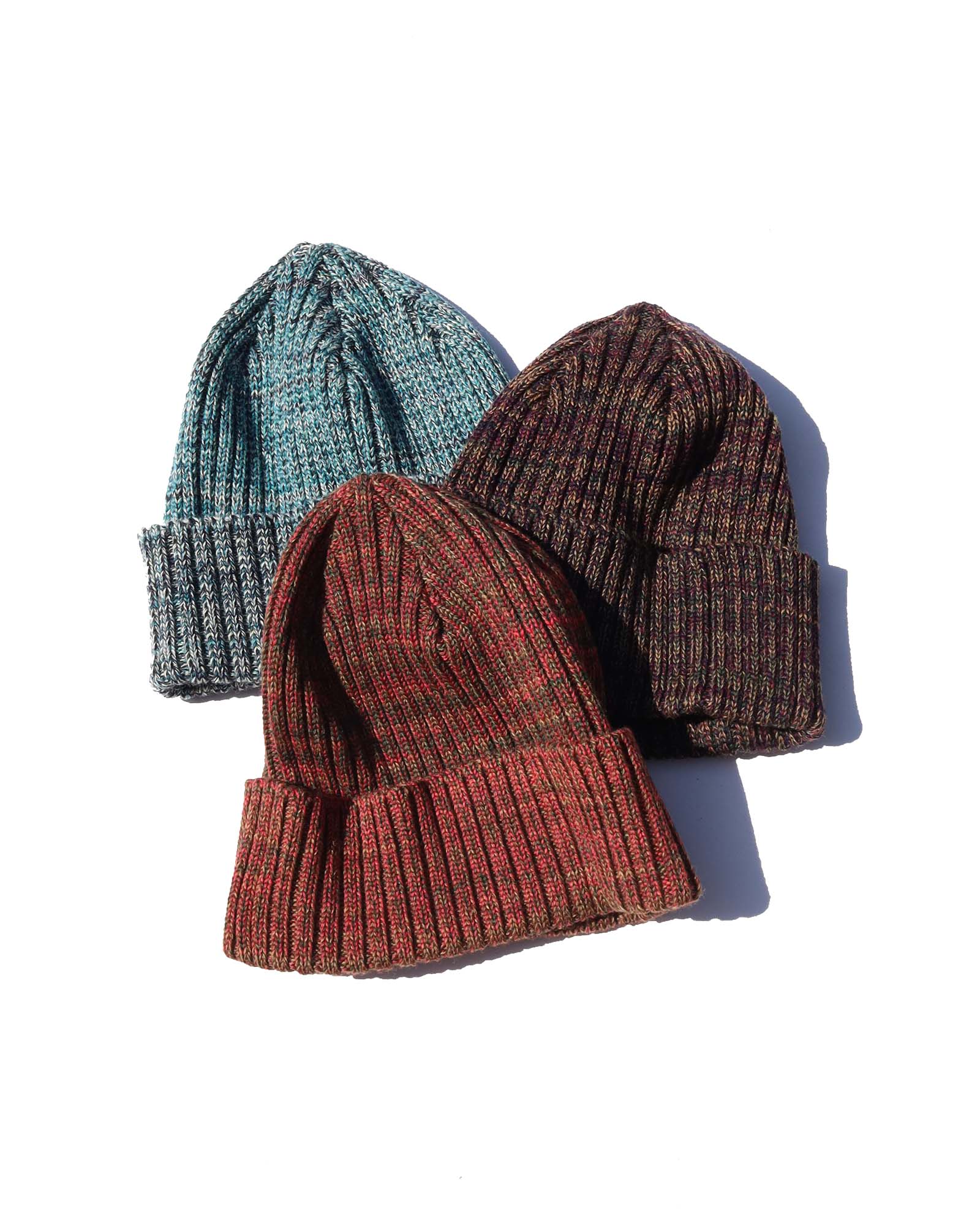 Wool Watch Cap - Indigo Marl