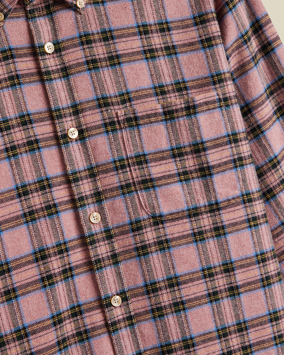 Cais Flannel - Pink Check