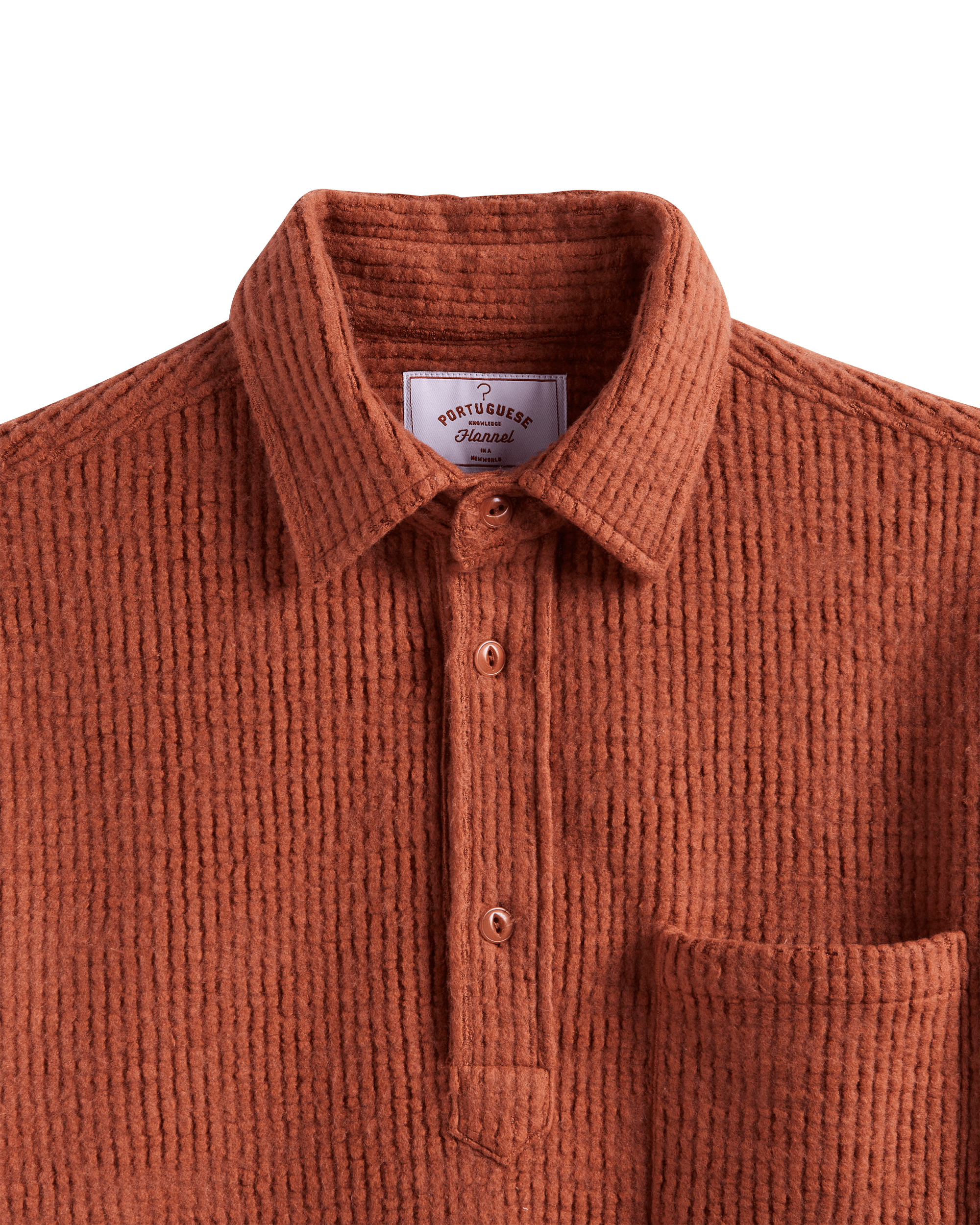 Caneleto Jumbo Cord Popover - Brick