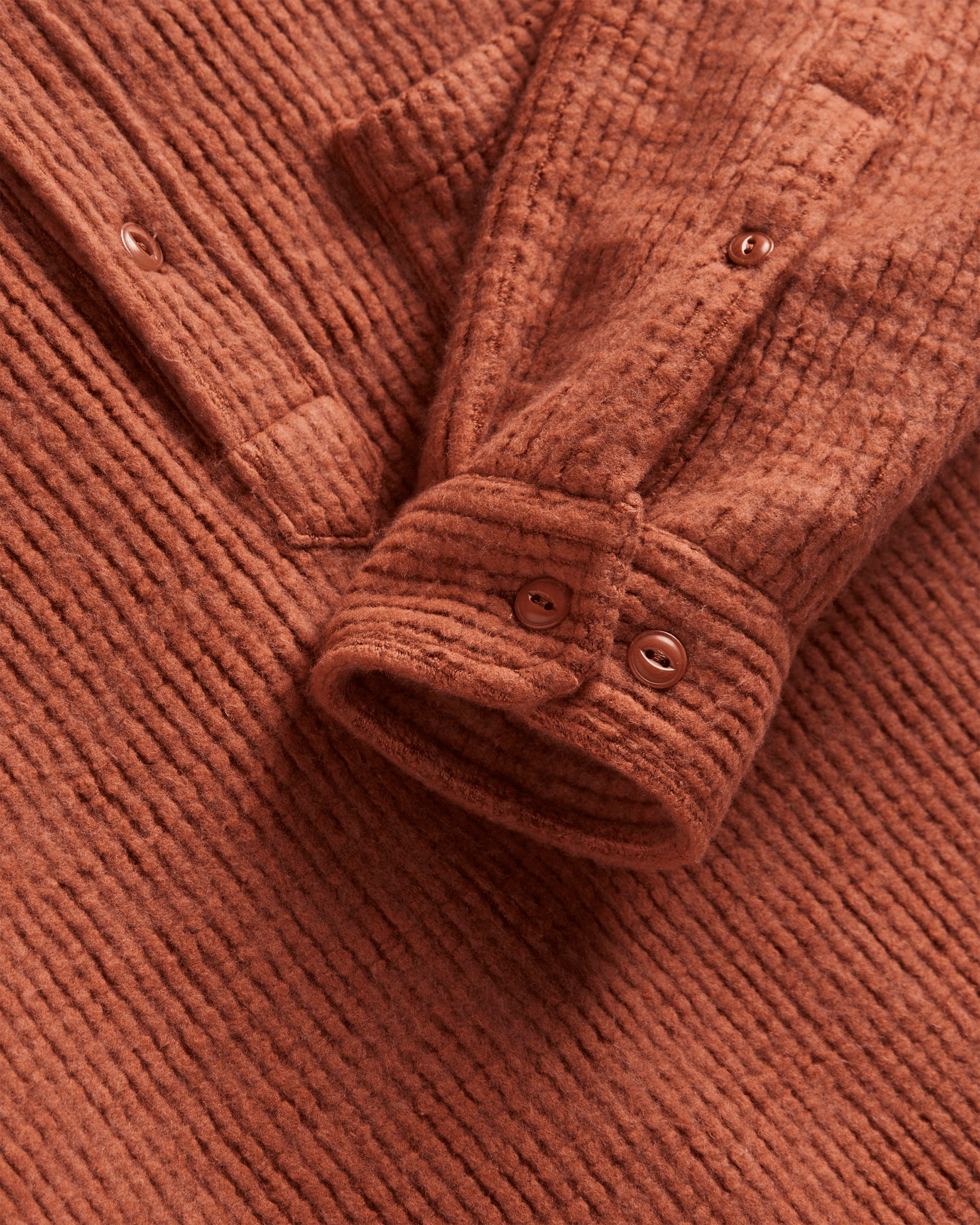 Caneleto Jumbo Cord Popover - Brick