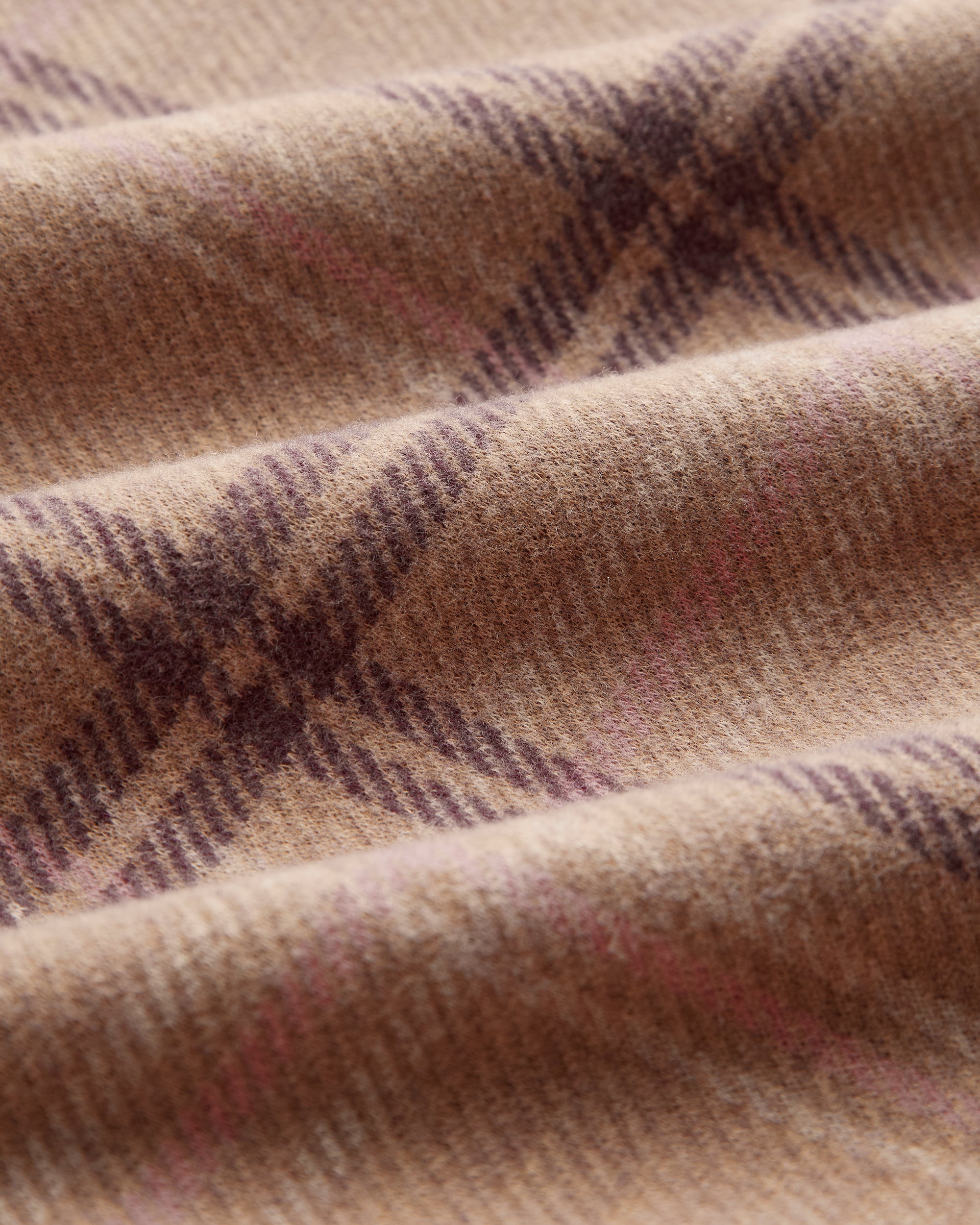 Carter Popover - Burgundy Check