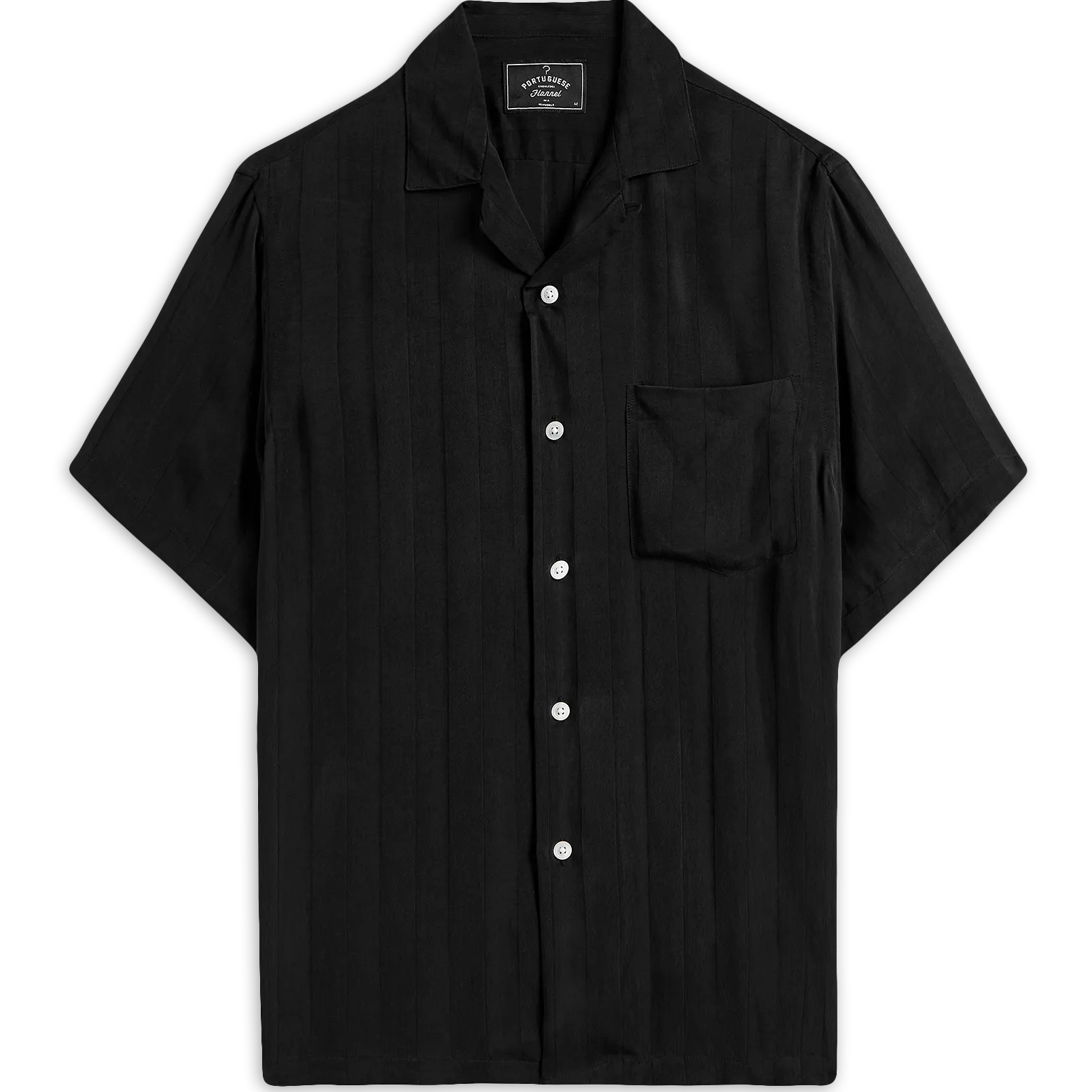 Cupro Stripe - Black