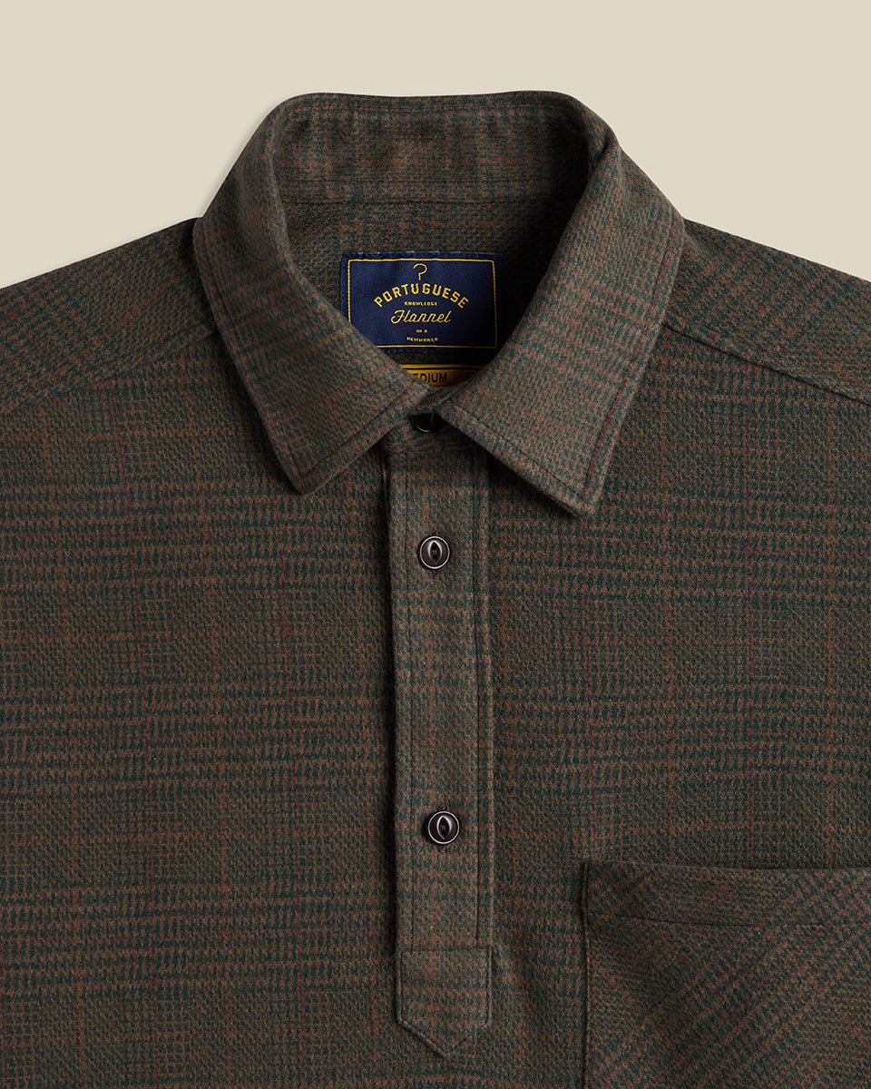 Curtis Popover - Muddy Olive