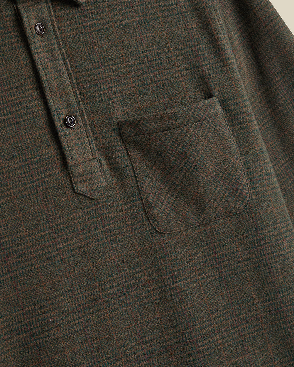 Curtis Popover - Muddy Olive