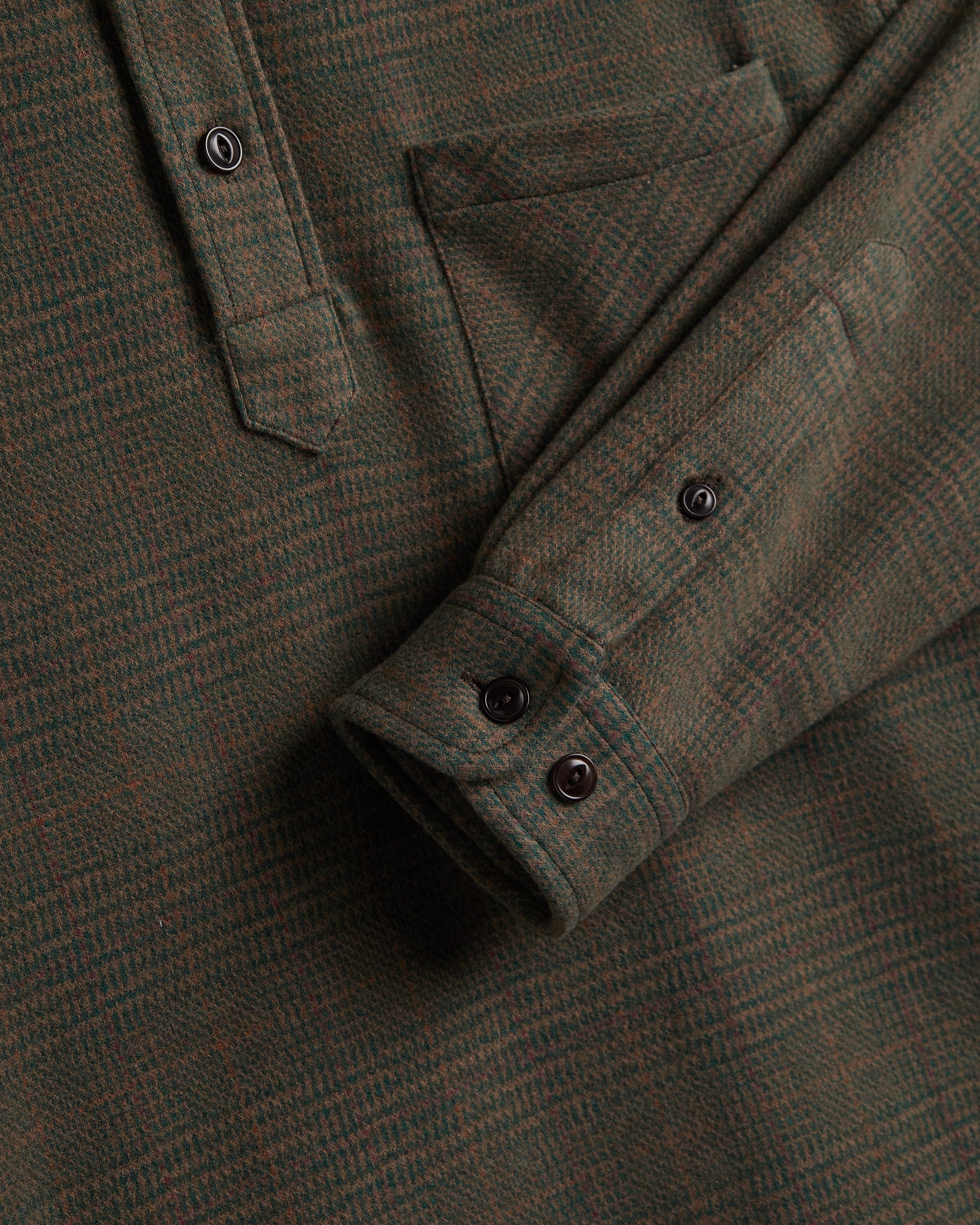 Curtis Popover - Muddy Olive