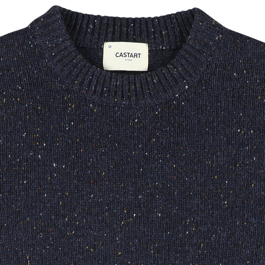 Starry Night Donegal Knit - Navy