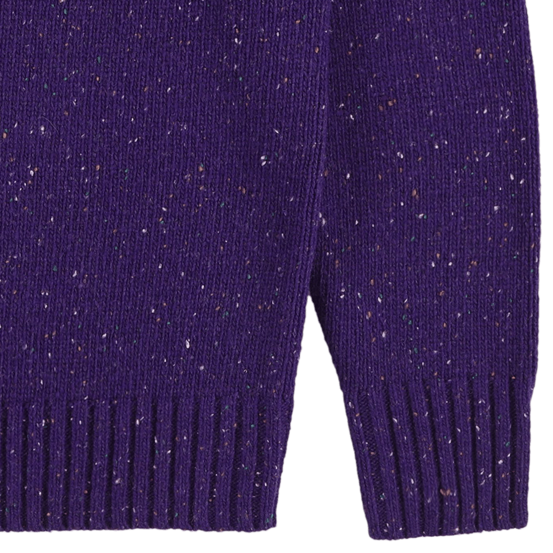 Starry Night Donegal Knit - Purple