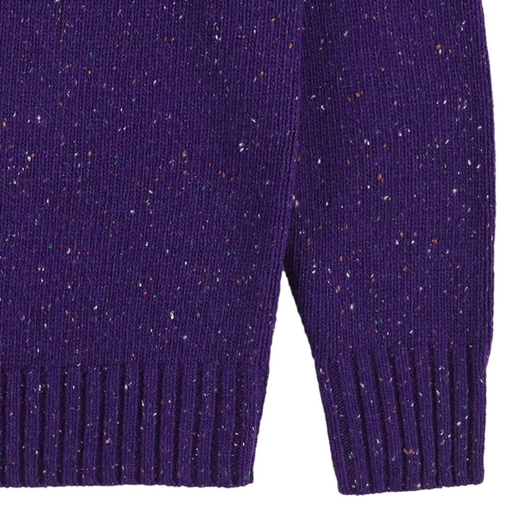 Starry Night Donegal Knit - Purple