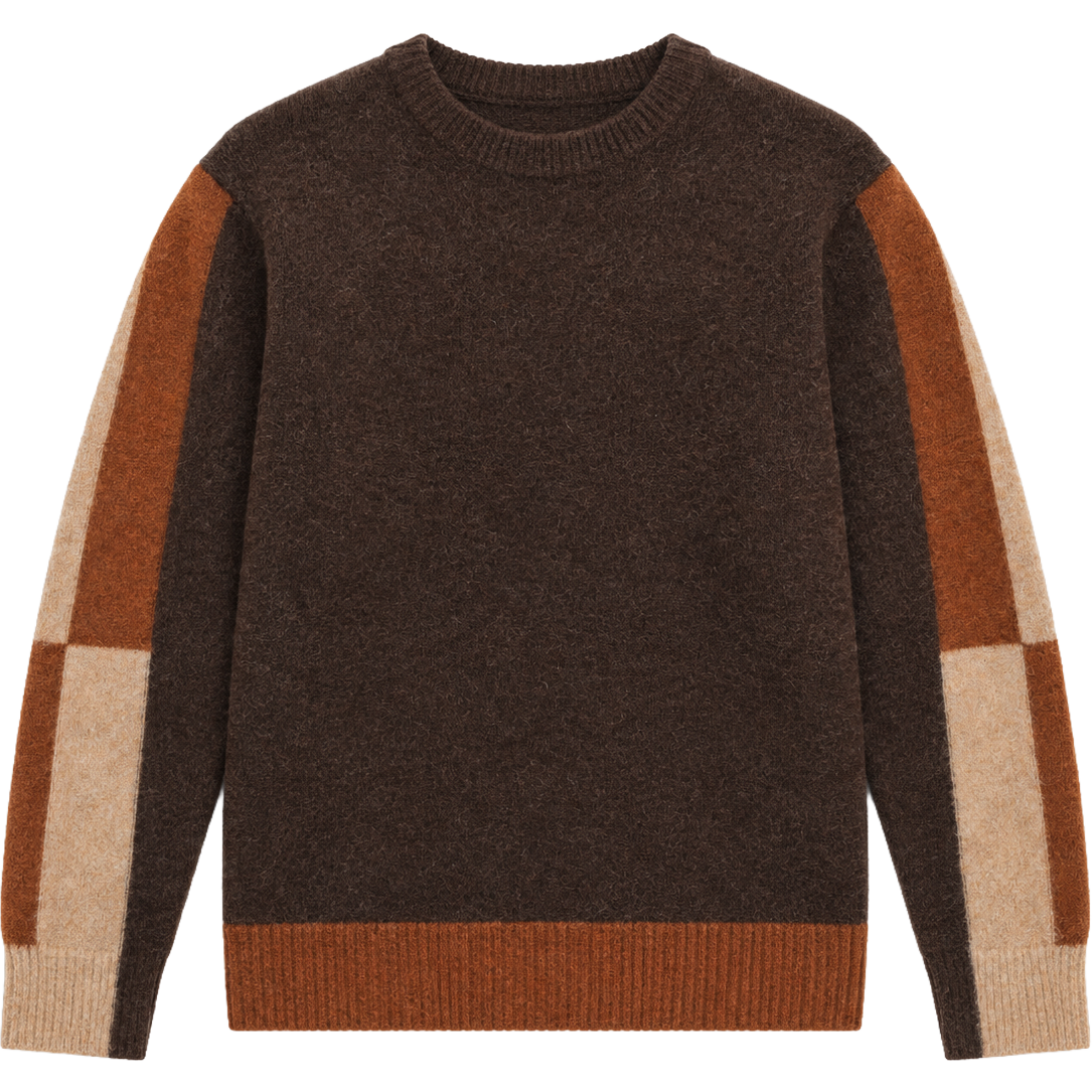 Morley Alpaca Crewneck - Brown