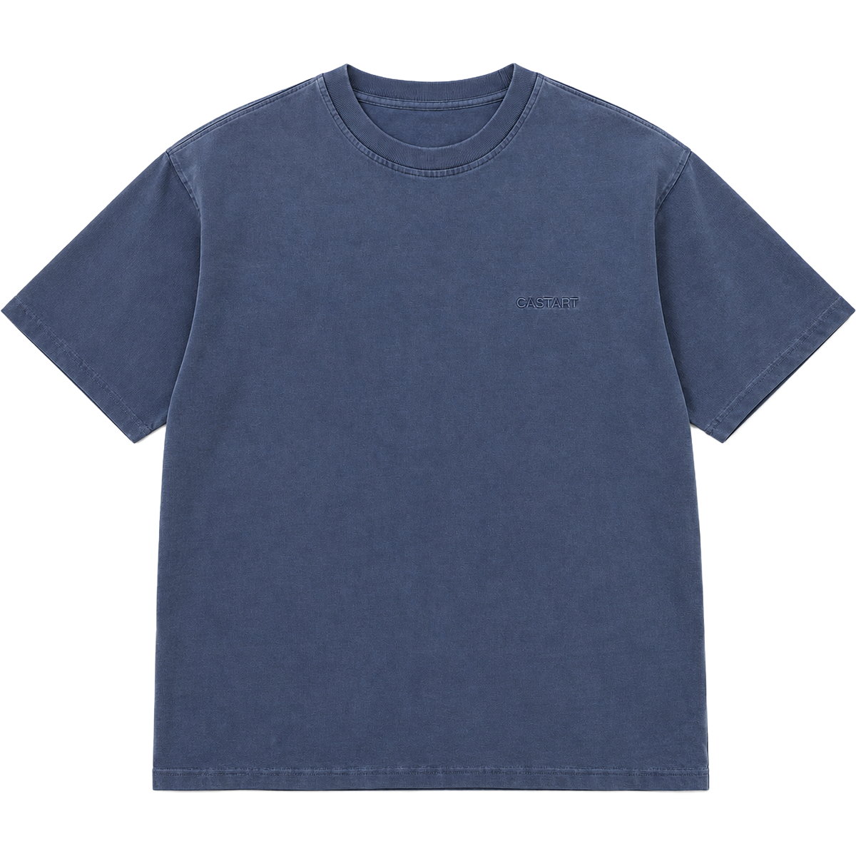 Stonewashed Tee - Navy