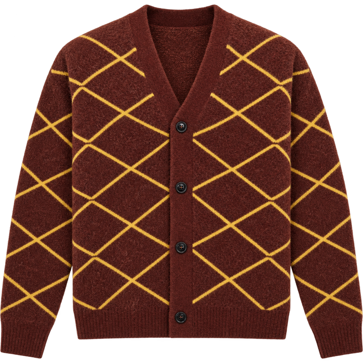 Odell Knit Cardigan - Brown