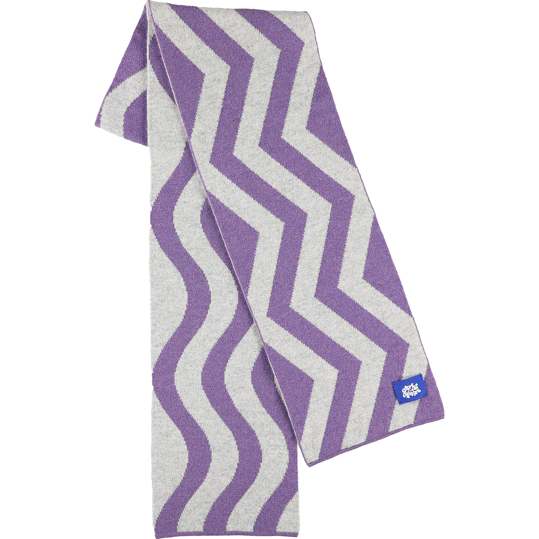 Red Hill Wool Scarf - Purple