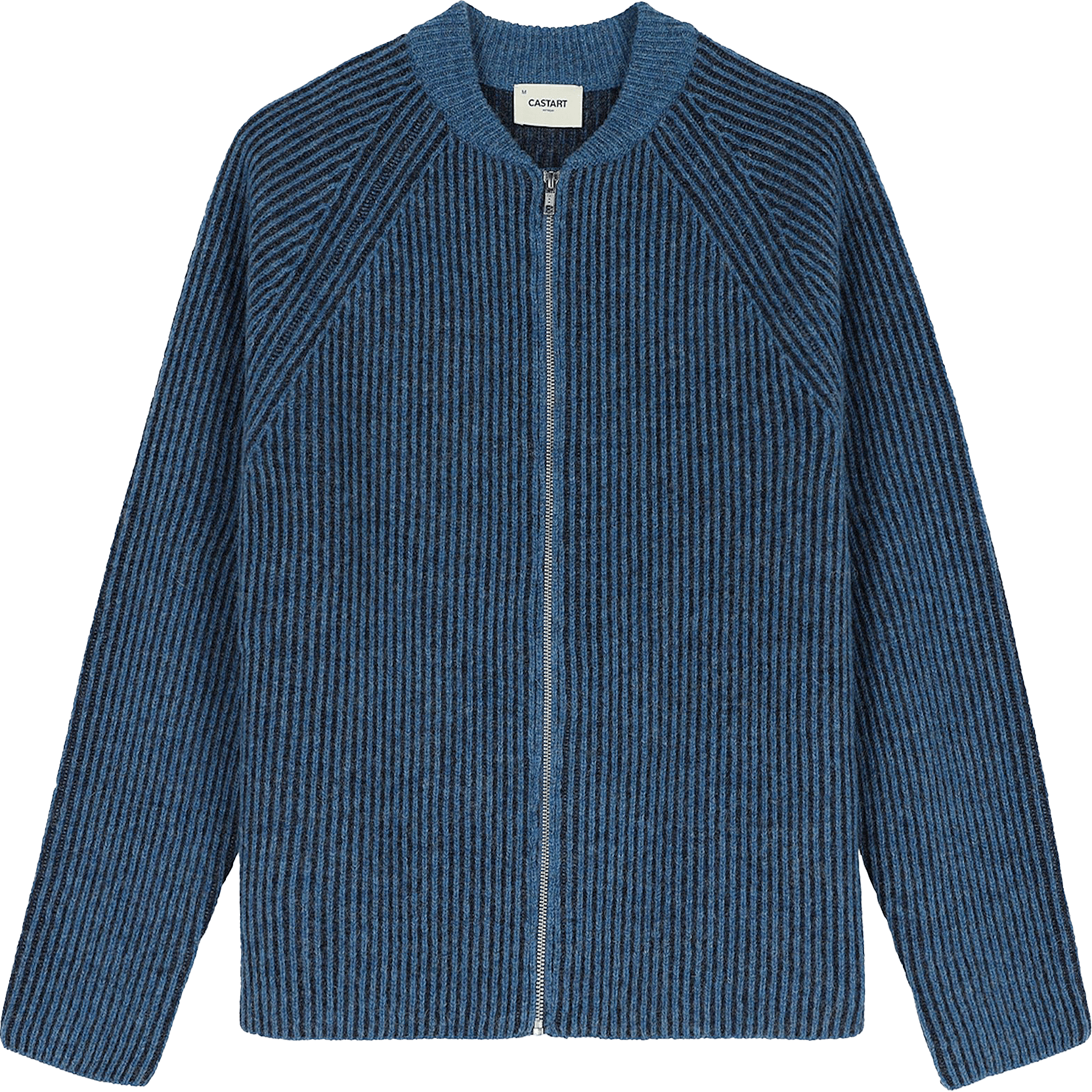 Loon Mountain Rib Knit Sweater - Blue