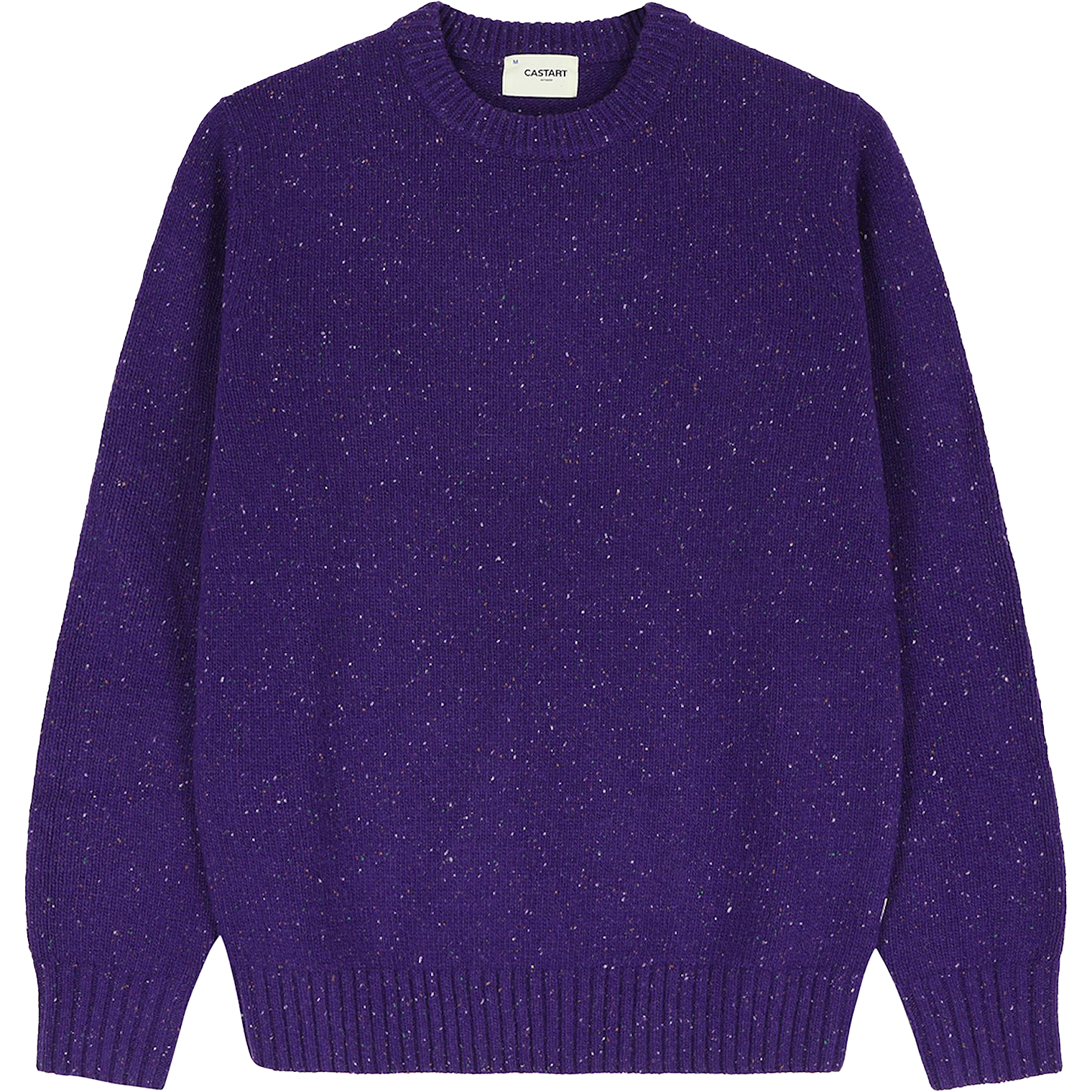 Starry Night Donegal Knit - Purple