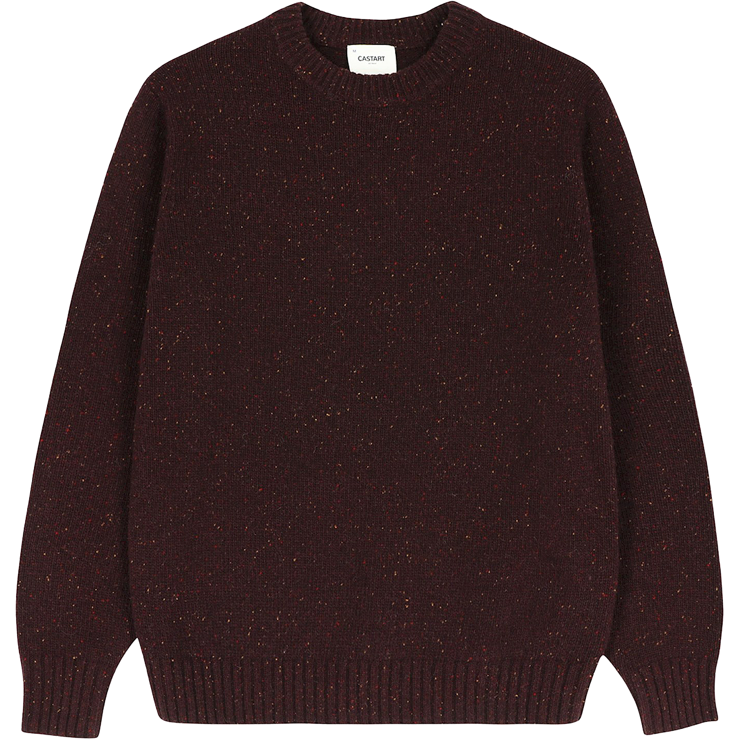 Starry Night Donegal Knit - Burgundy