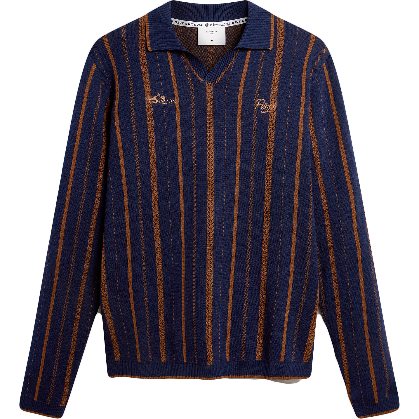 Citation Knitted Football Shirt - Navy