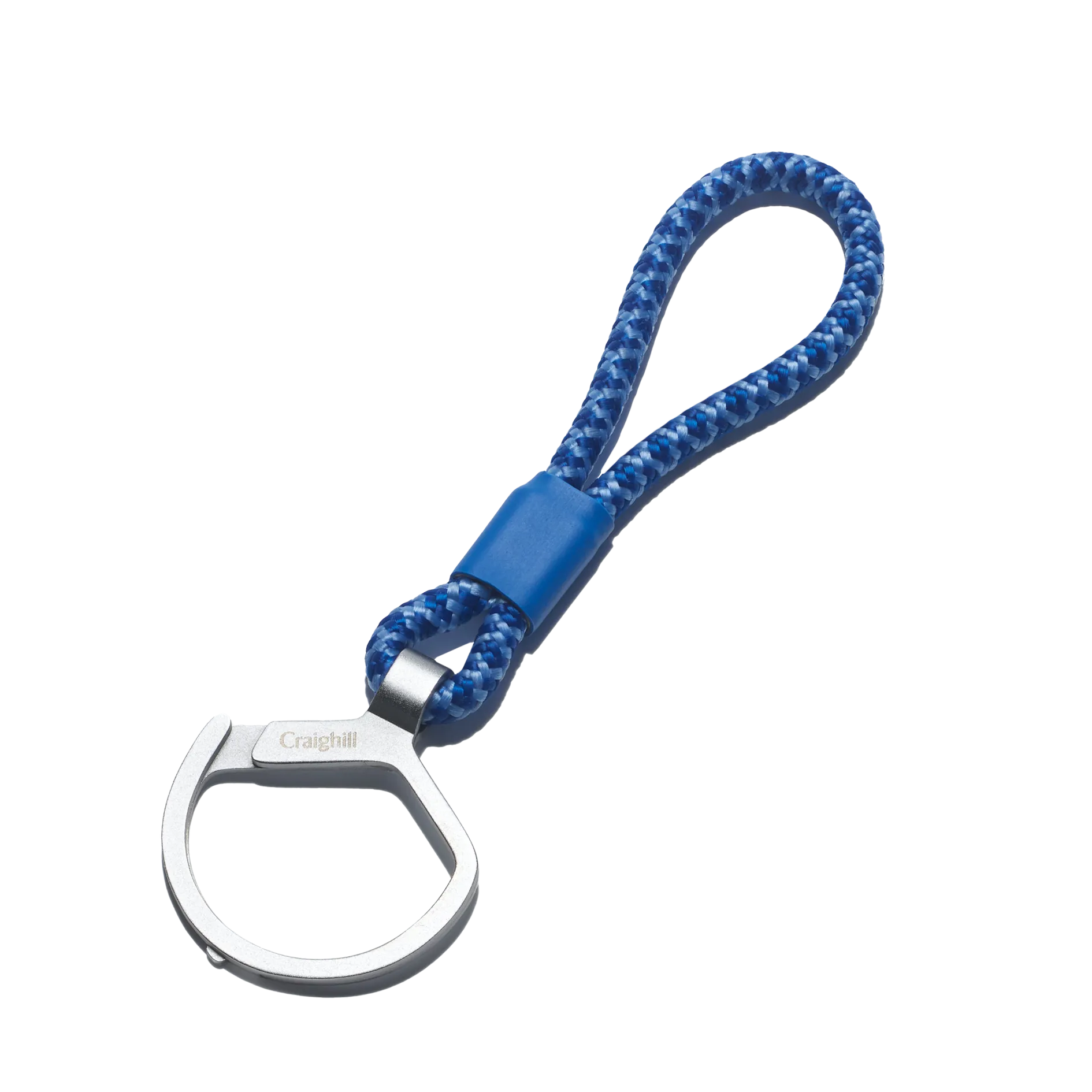 Split Ring Keychain - Blue