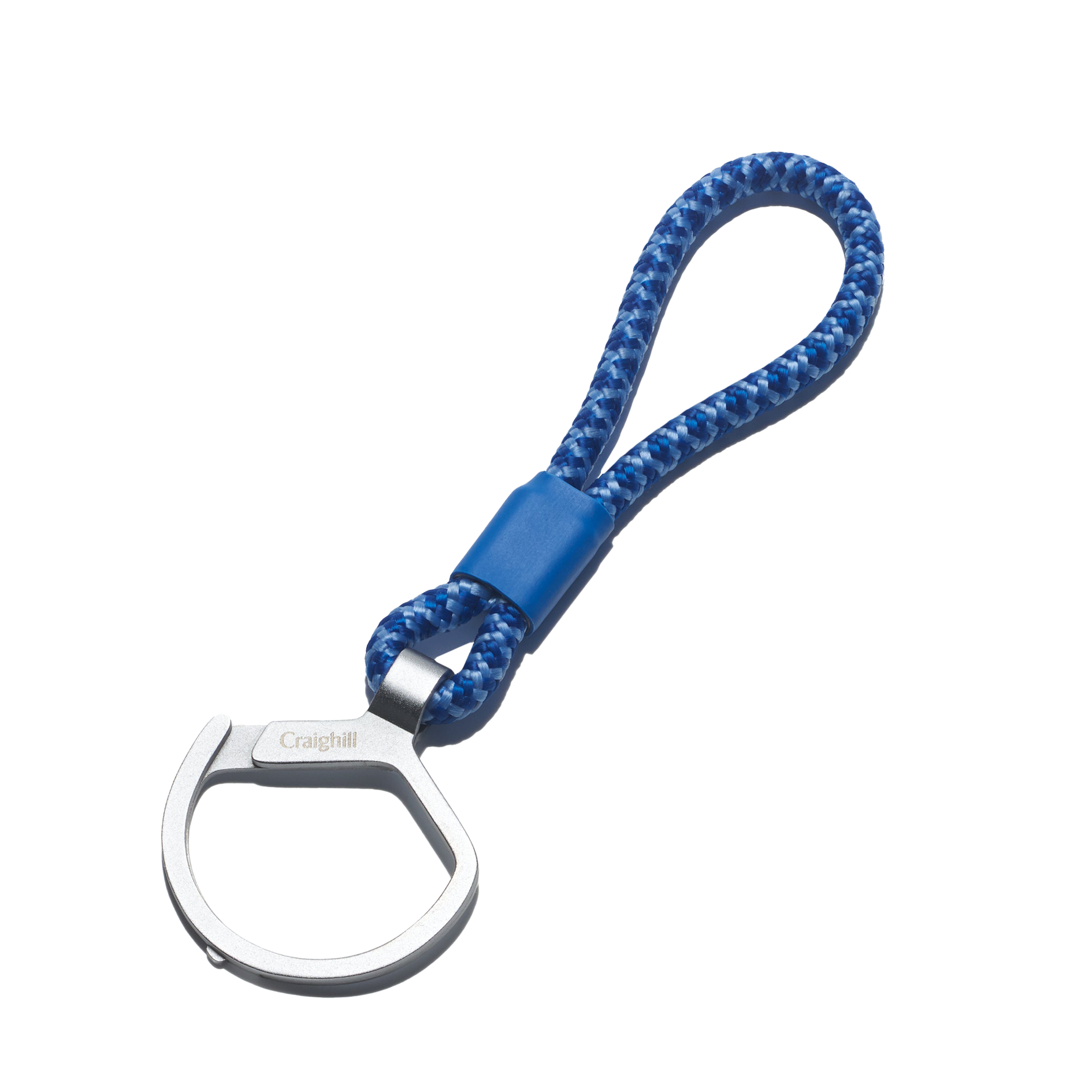 Split Ring Keychain - Blue