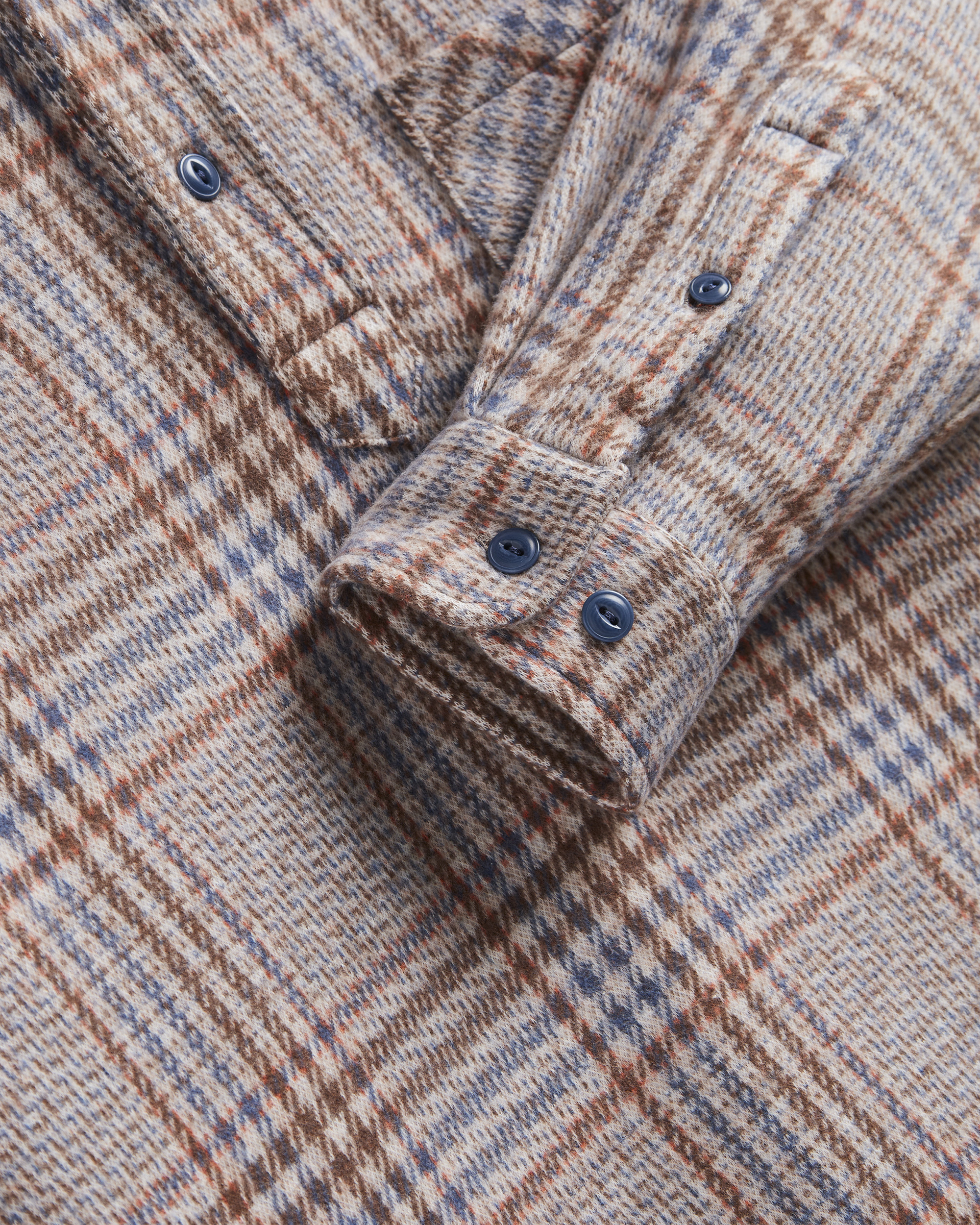 Dona Flannel Popover - Multi Plaid