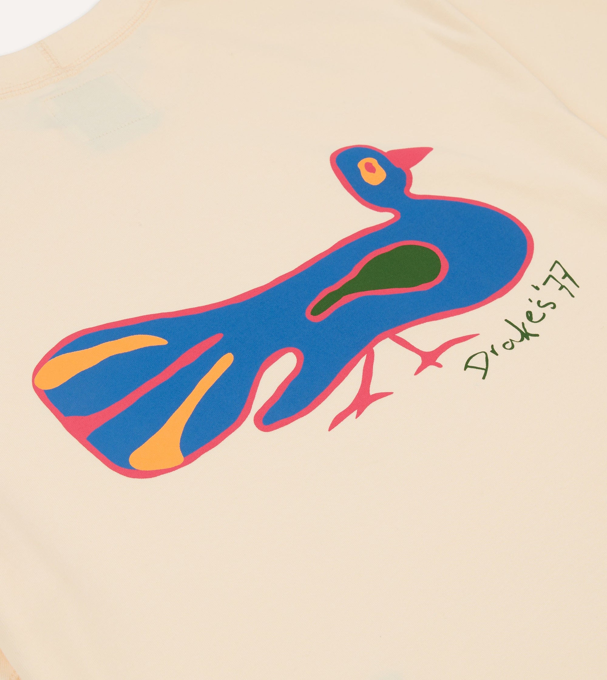 Peacock Hiking Tee - Antique White