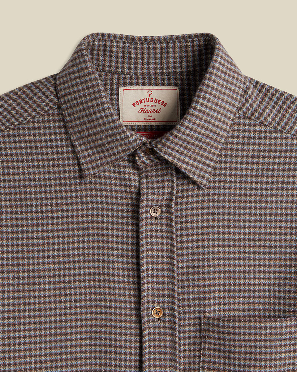 Dylan Flannel - Blue / Bordeaux