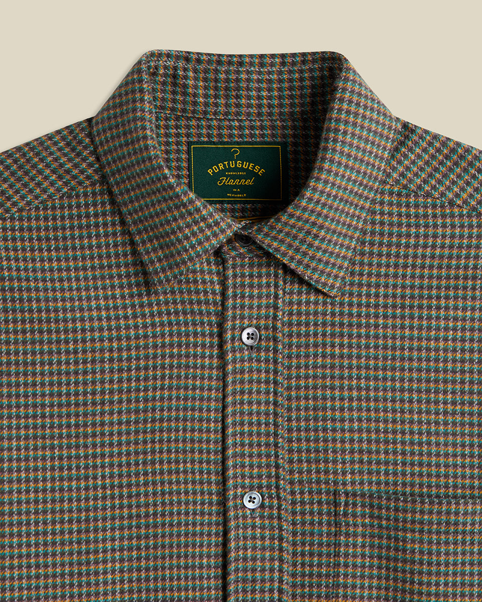 Dylan Flannel - Green / Yellow