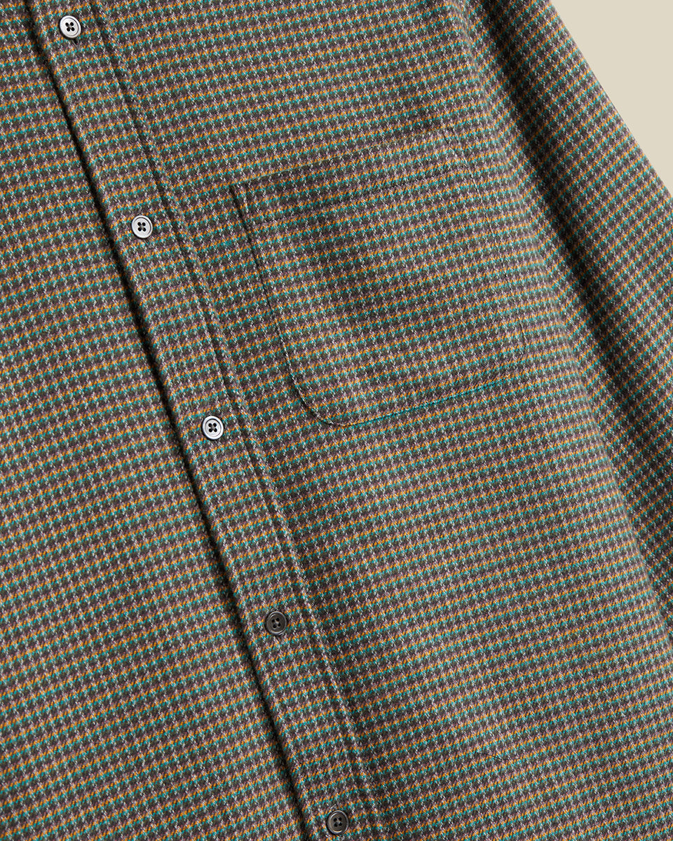 Dylan Flannel - Green / Yellow
