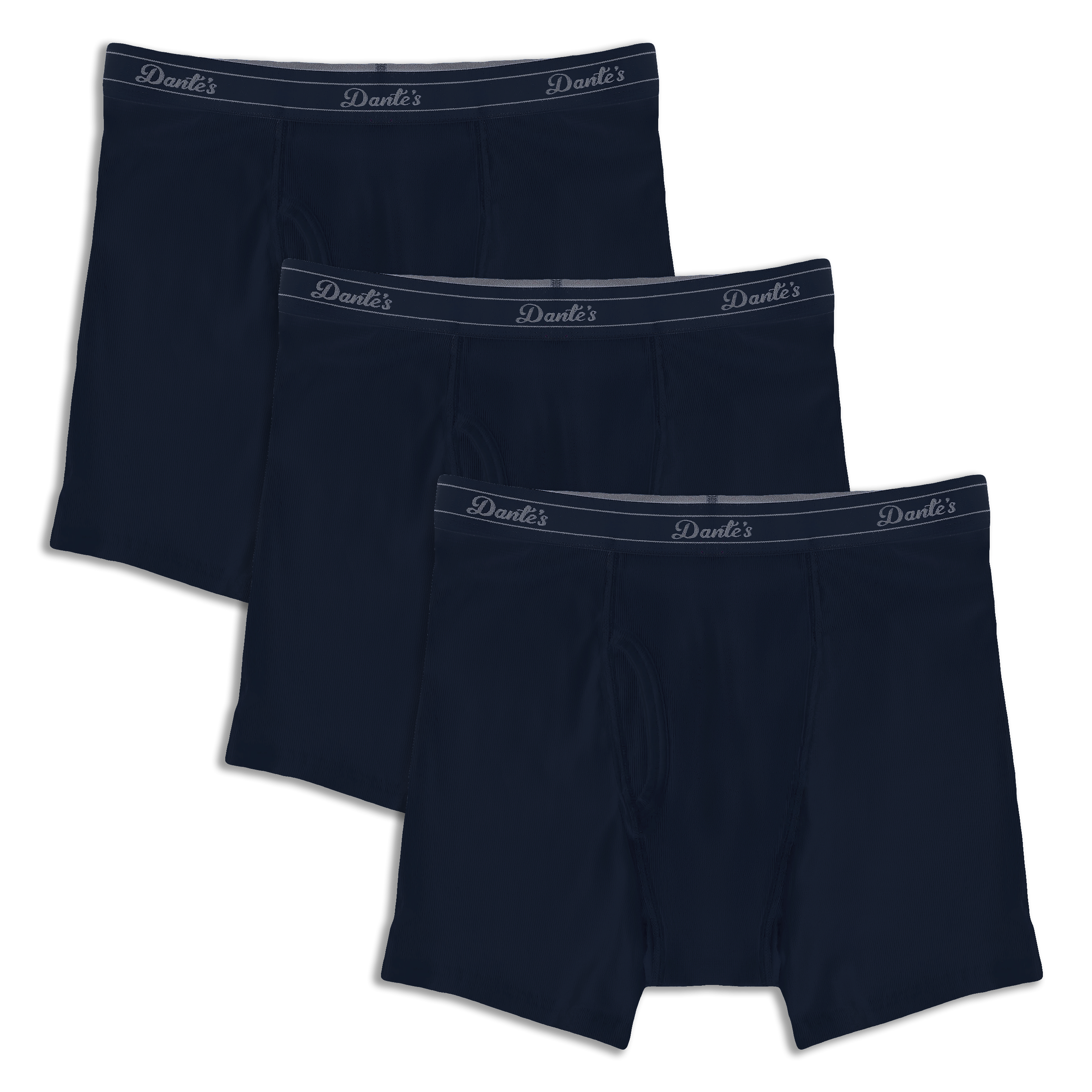 Heritage Boxer Brief 3 Pack - Navy