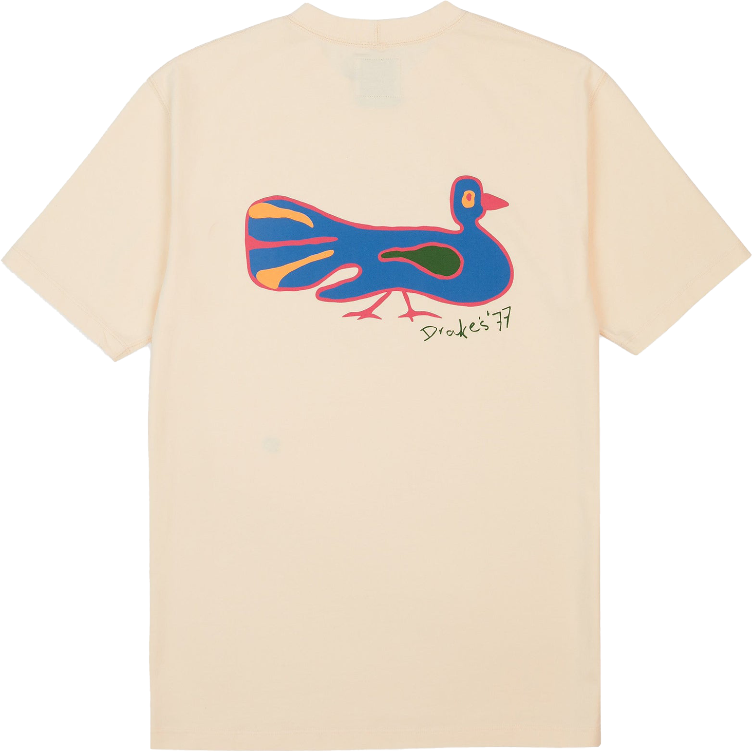 Peacock Hiking Tee - Antique White