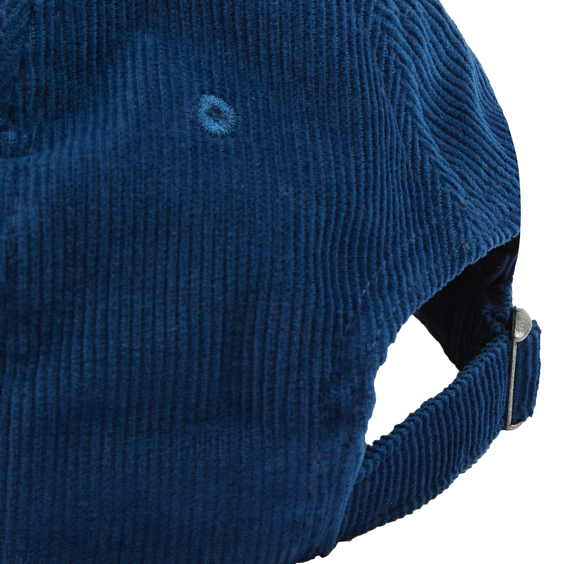 Snail Cord Baseball Hat - Navy