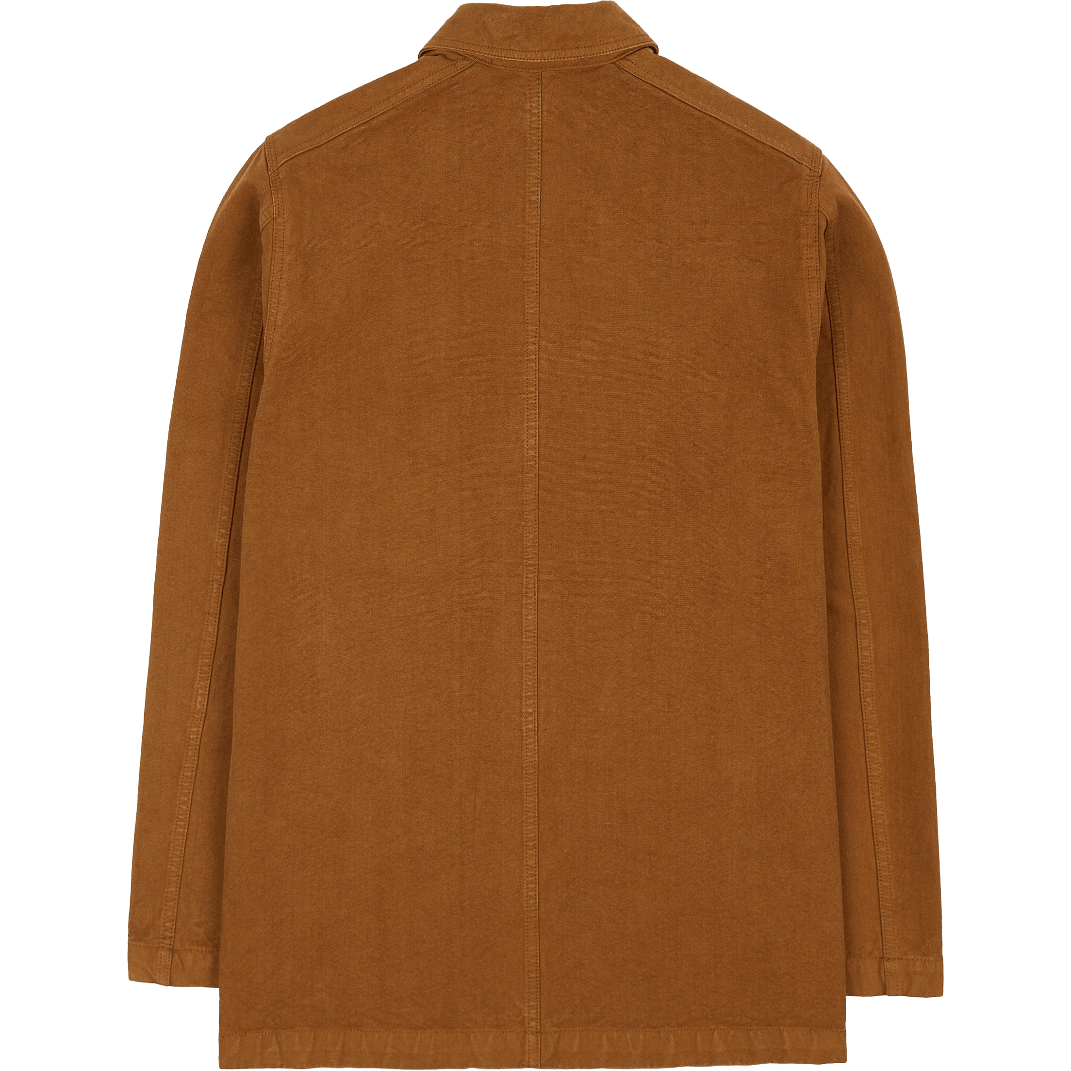 Duck Cotton Canvas Chore Jacket - Tobacco