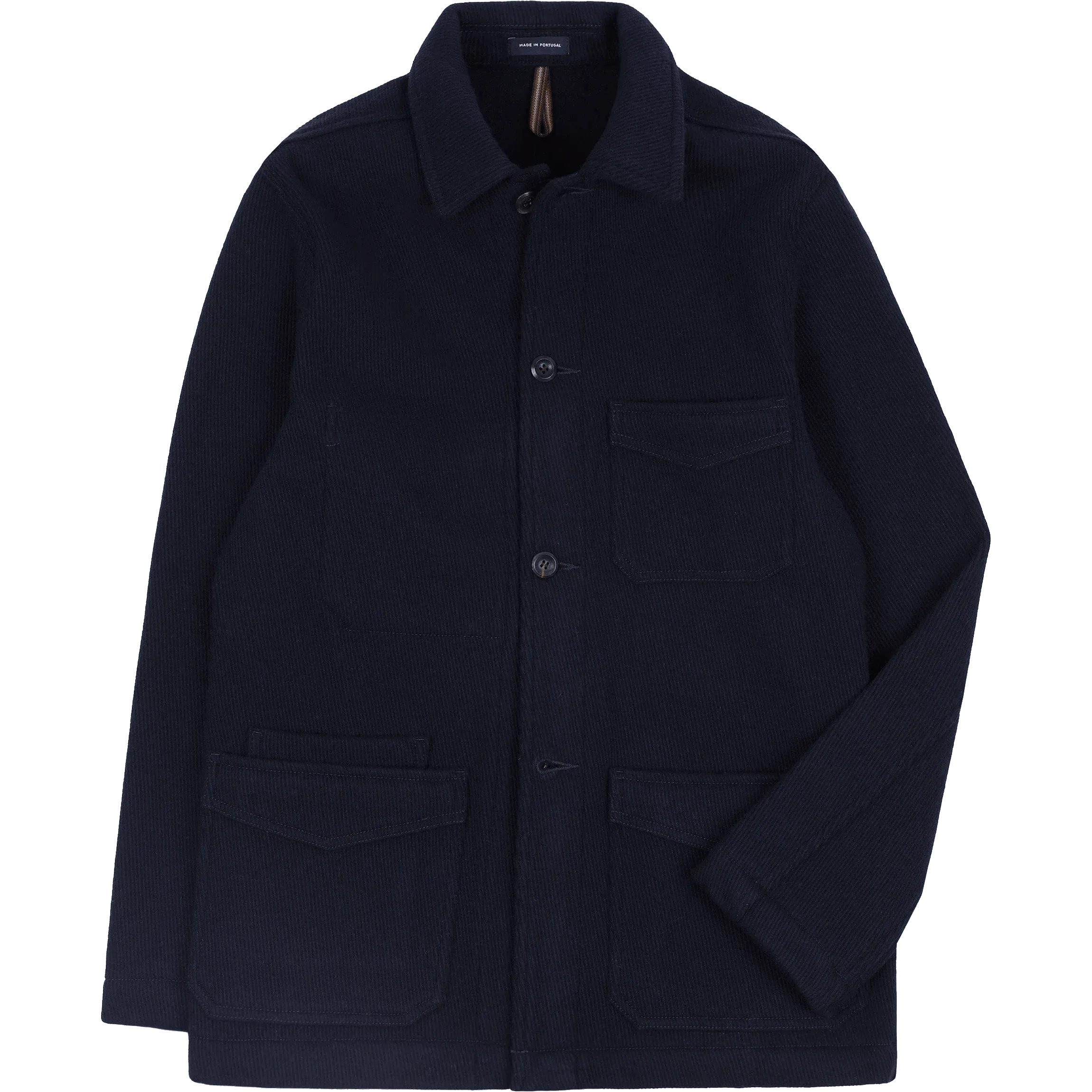 Wool 5 Pocket Chore Jacket - Navy