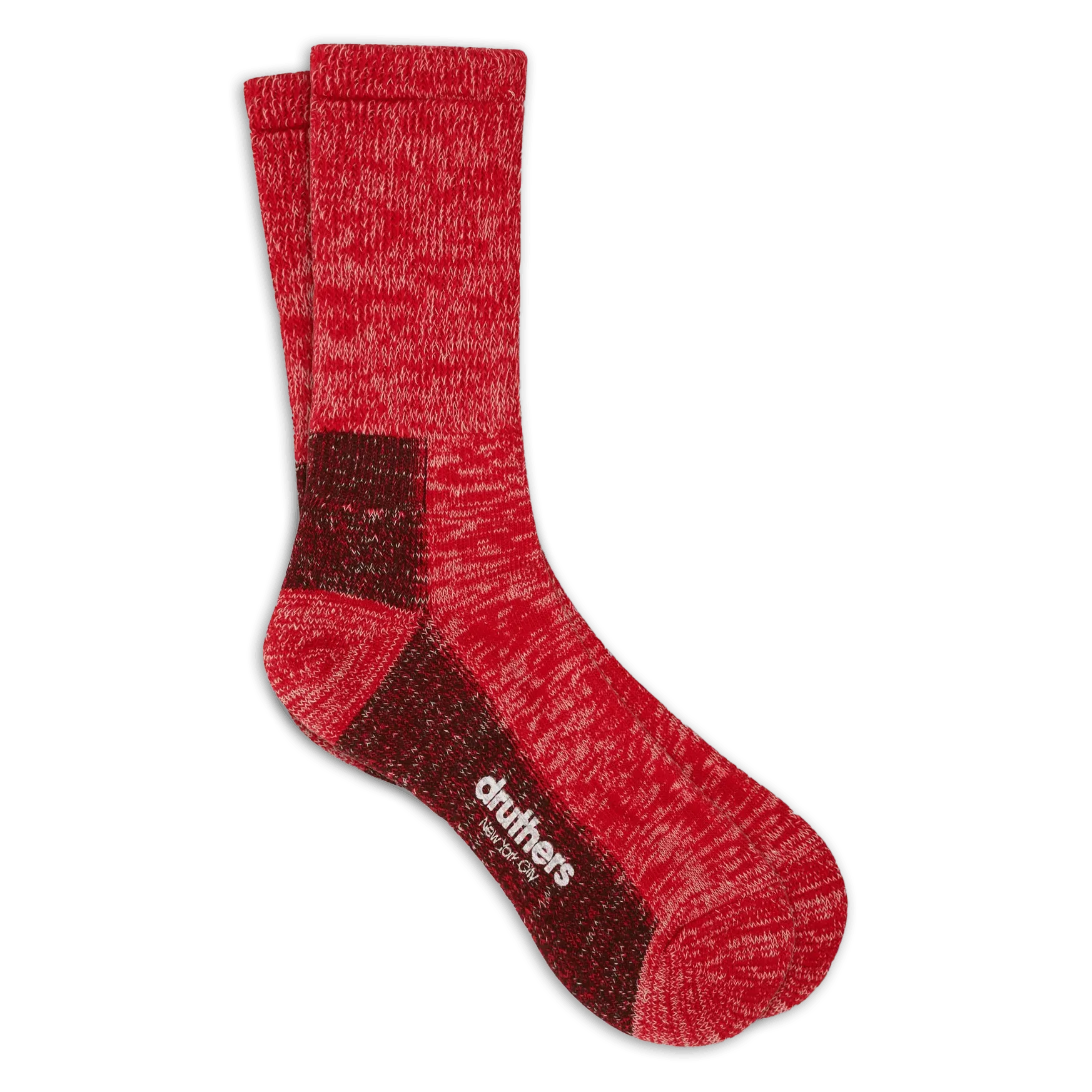 Organic Cotton Defender Socks - Red