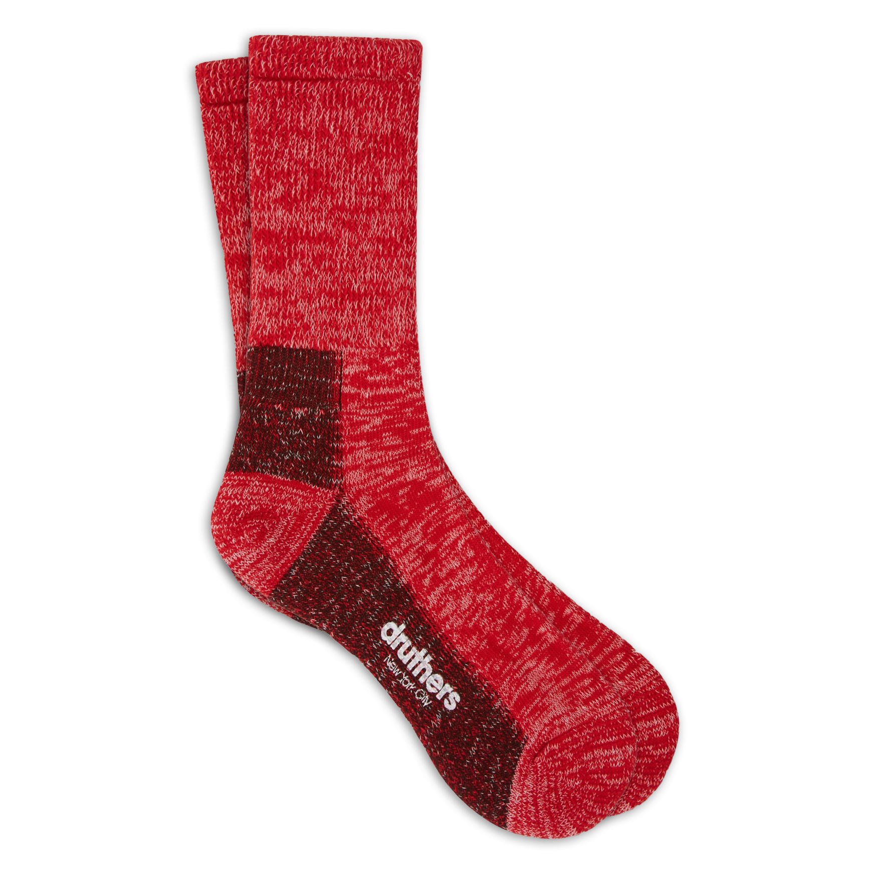 Organic Cotton Defender Socks - Red