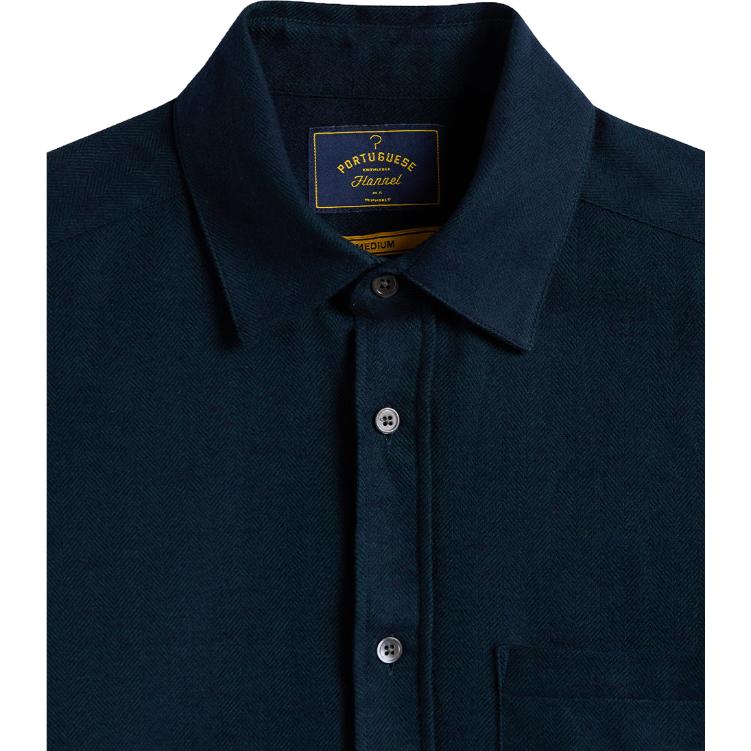 Espiga Herringbone Flannel - Green