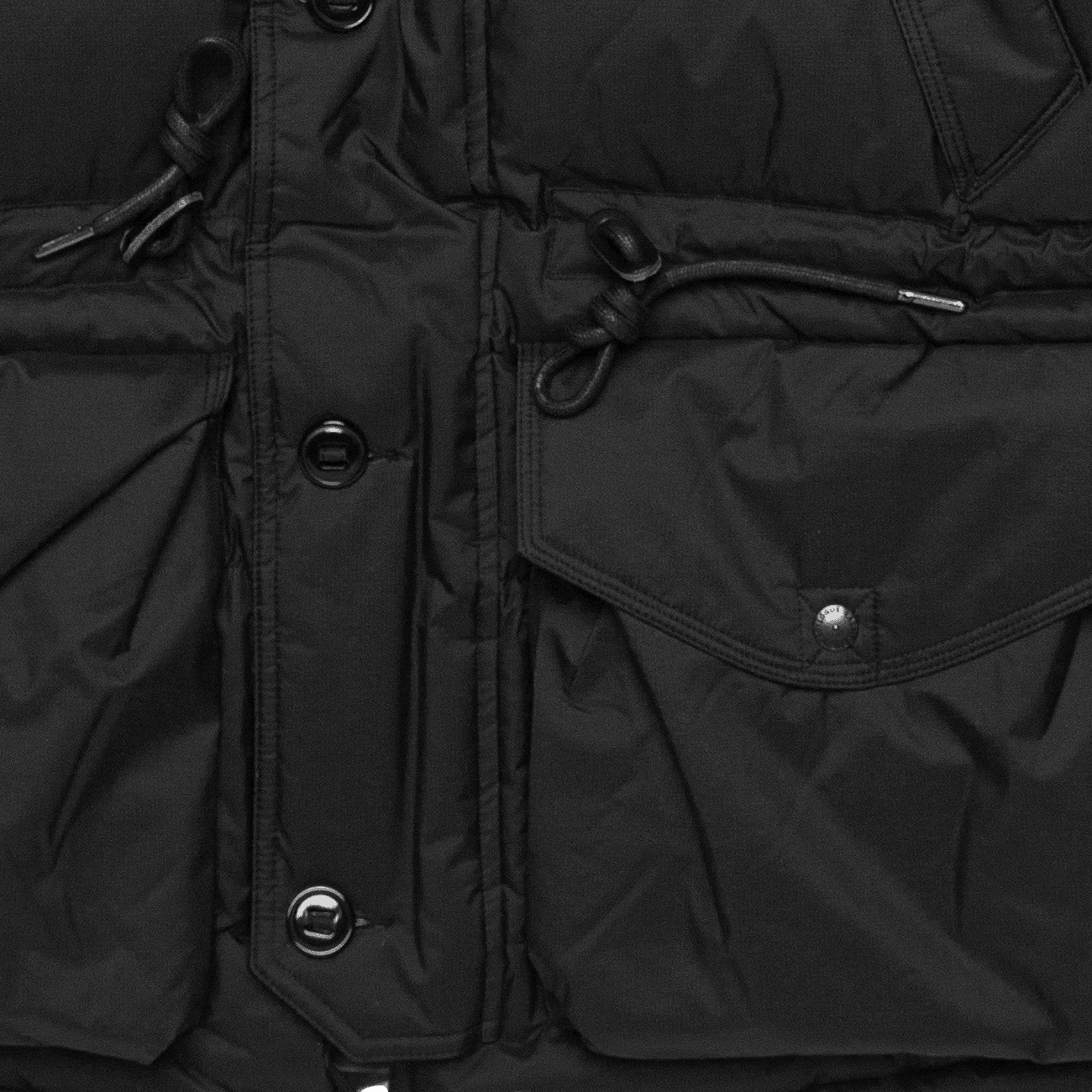 Utility Shield Parka - Black