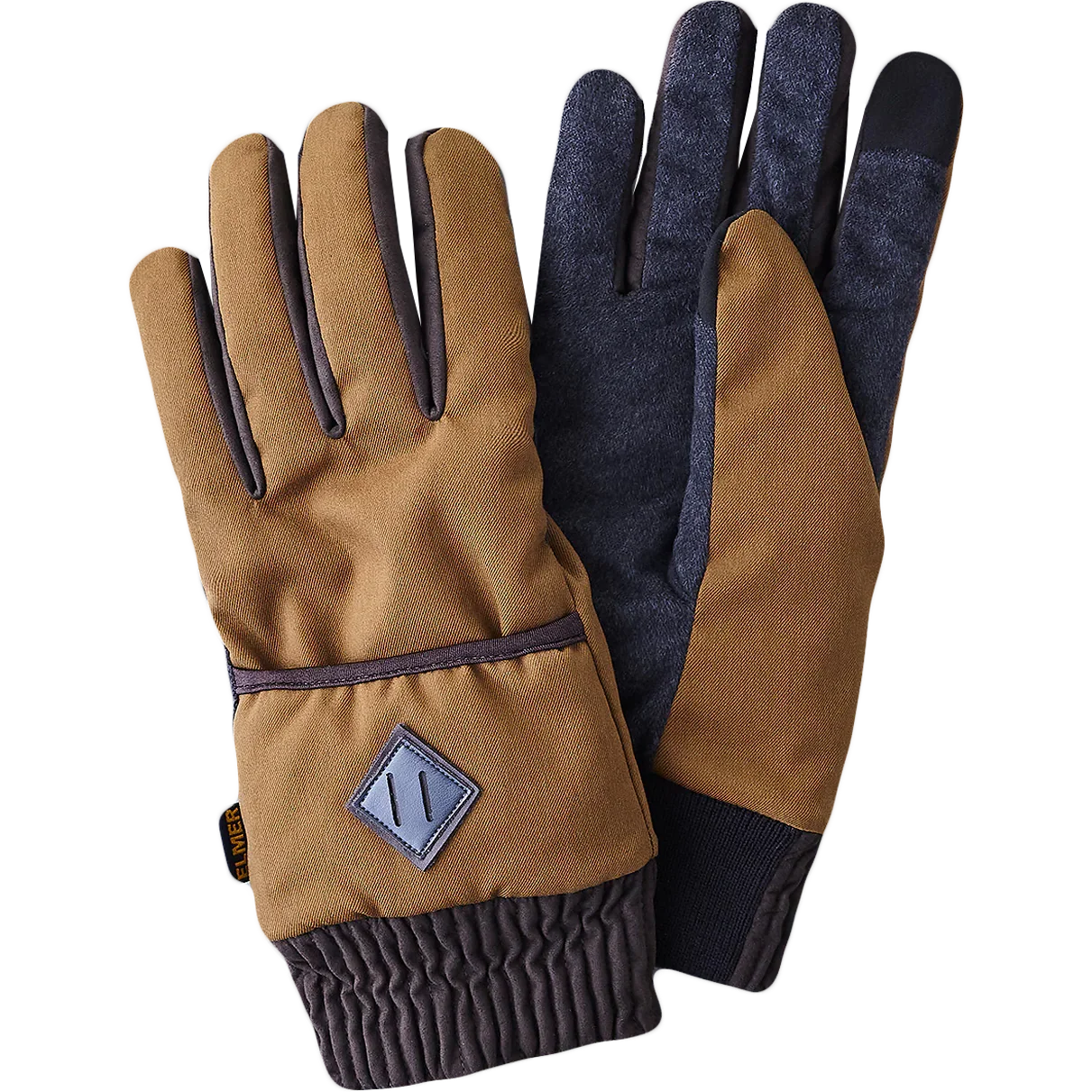 Hooded Mitt Glove - Brown
