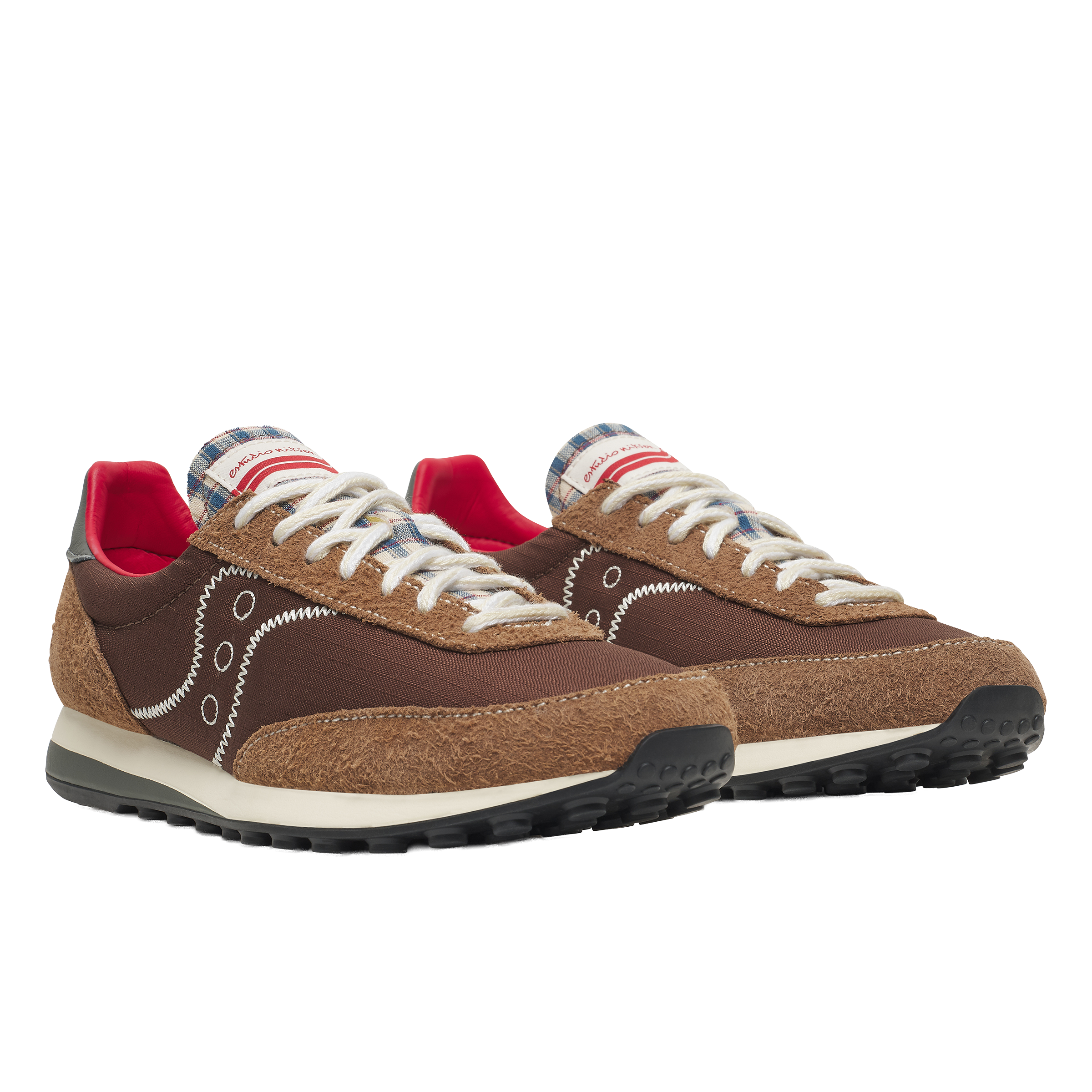 Estudio Niksen x Saucony Trainer 80 - Mocha/White