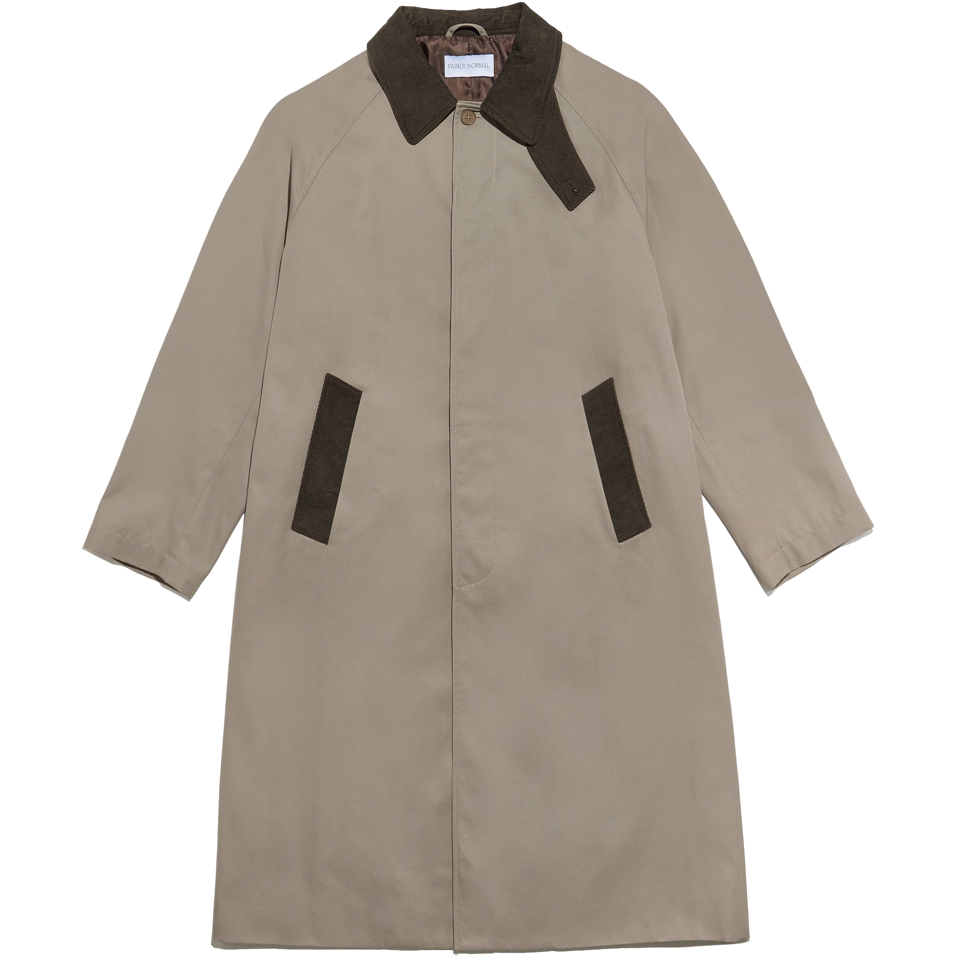 Raglan Topcoat - Sand