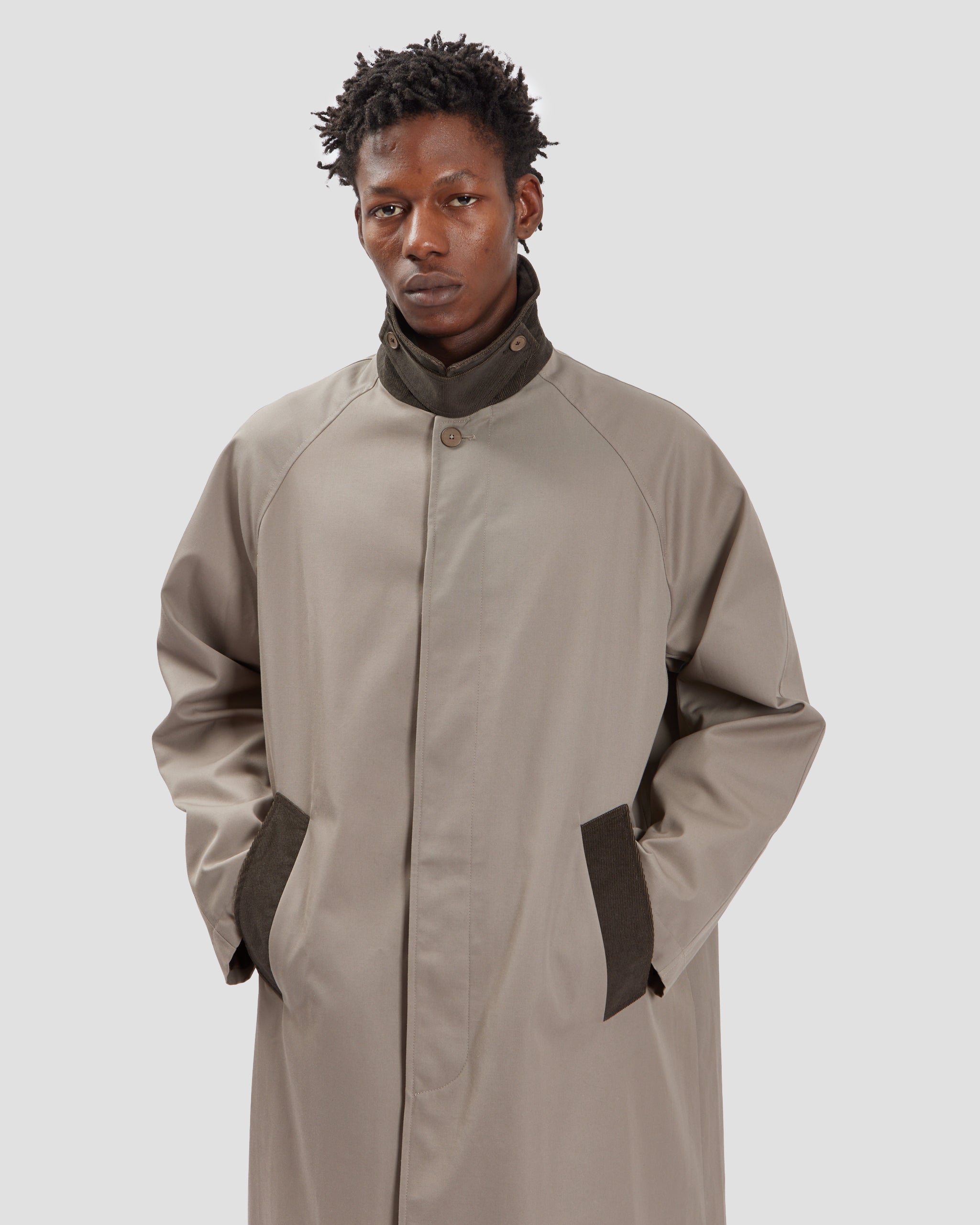 Raglan Topcoat - Sand