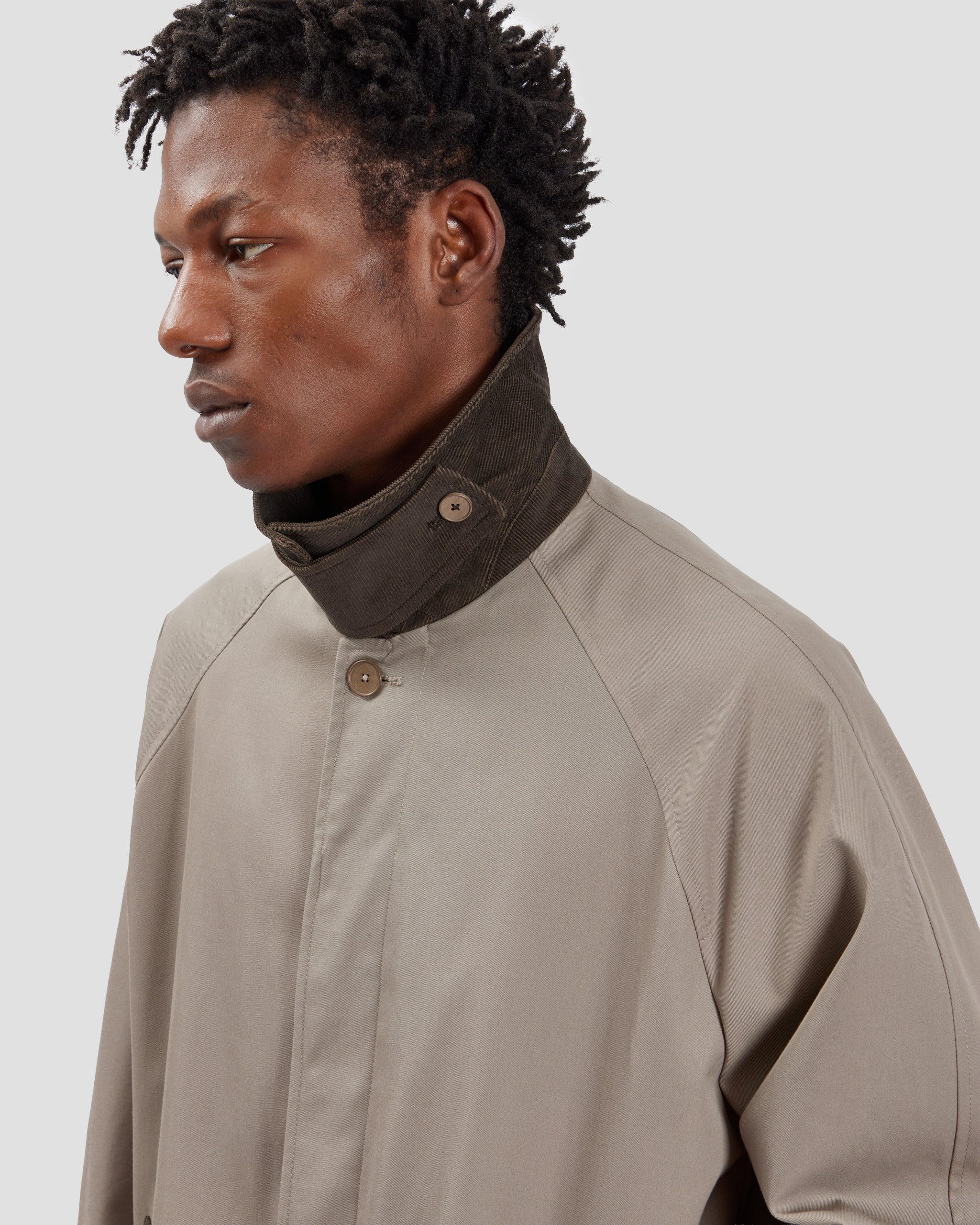 Raglan Topcoat - Sand