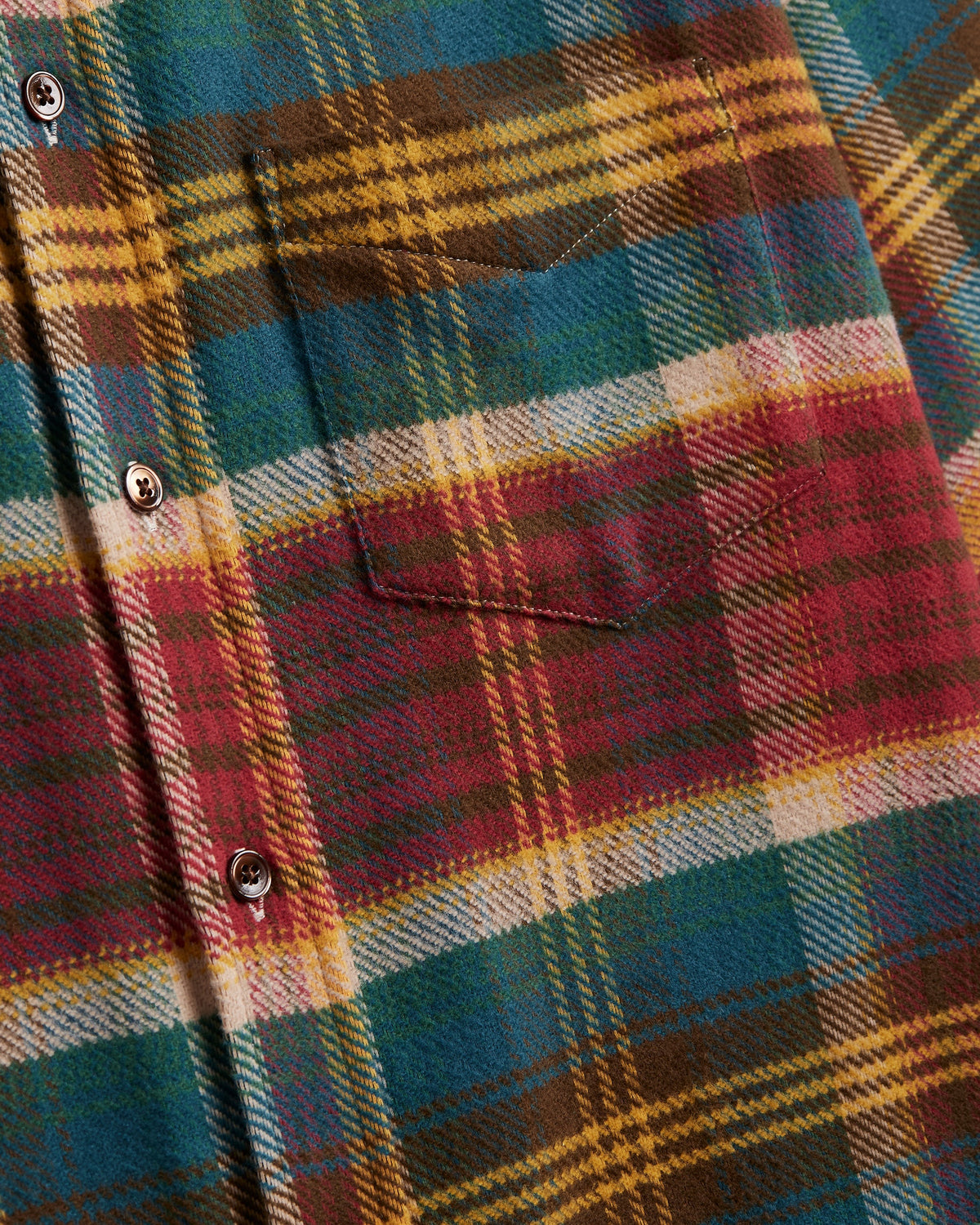 Fasema Flannel Shirt - Multi Plaid