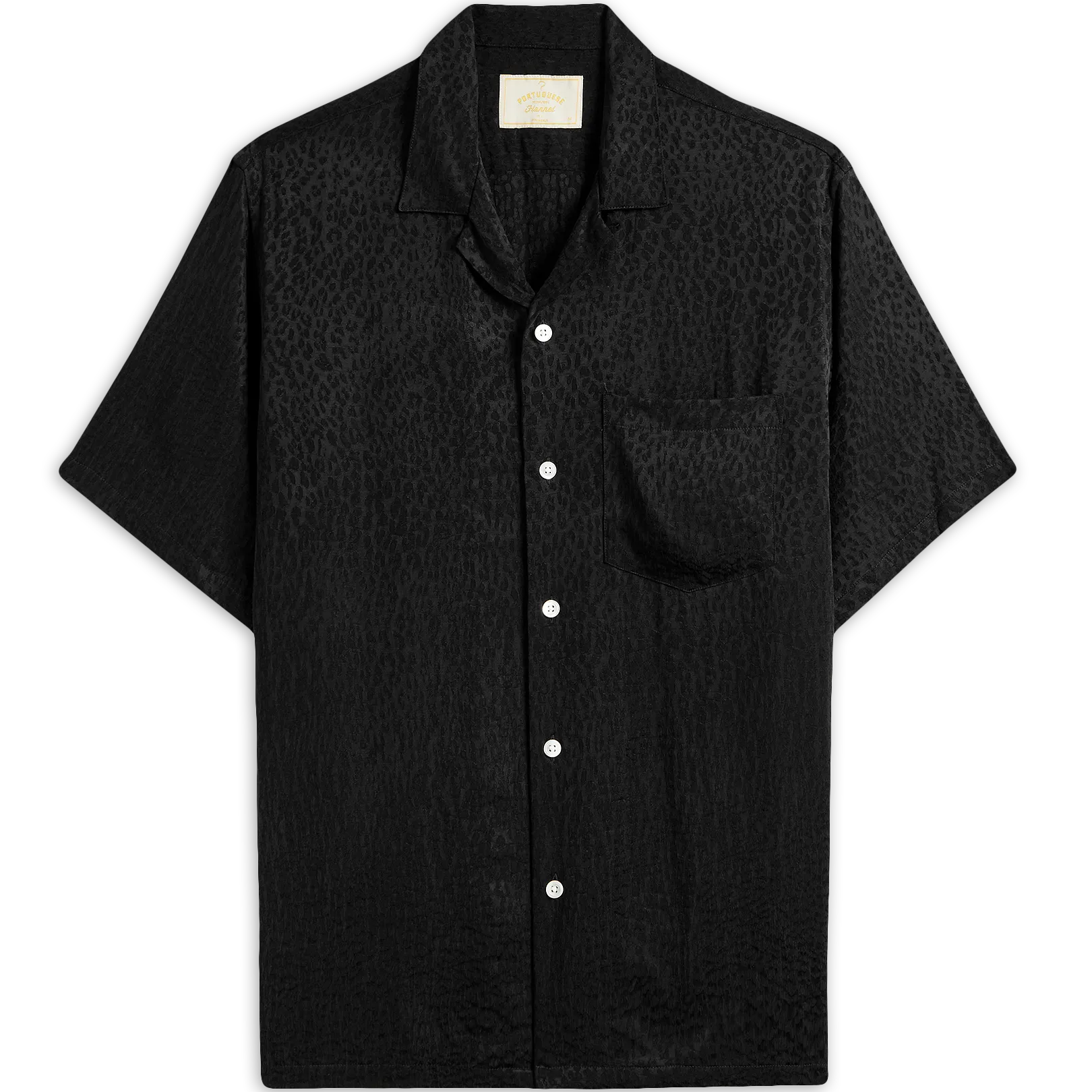 Finger Print Shirt - Black