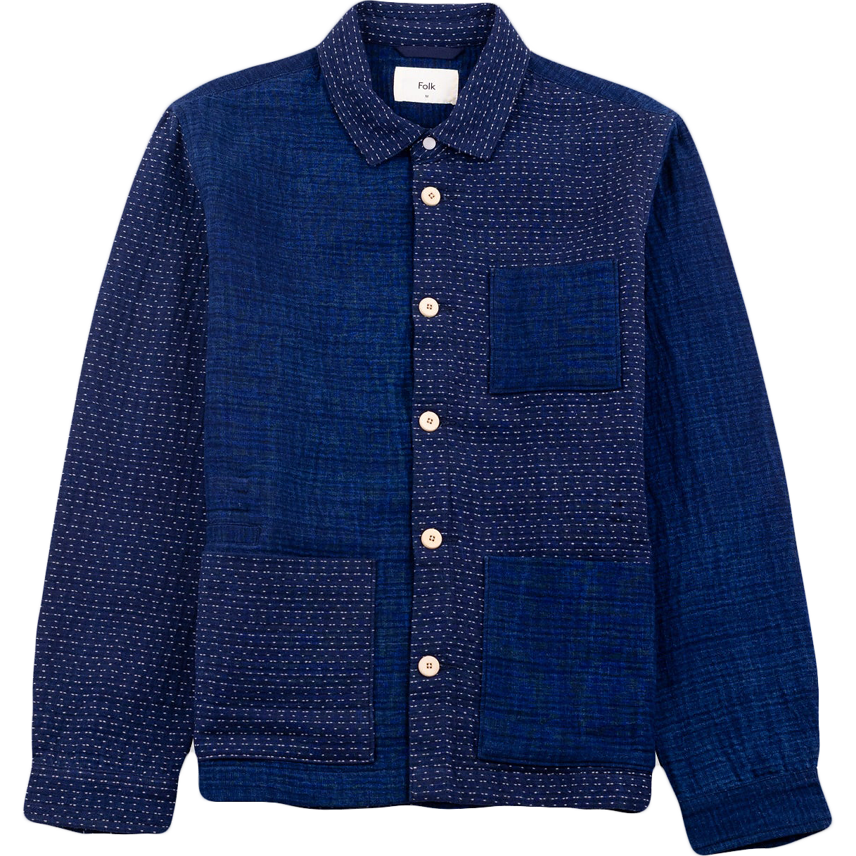 Assembly Jacket - Indigo Waffle Patch