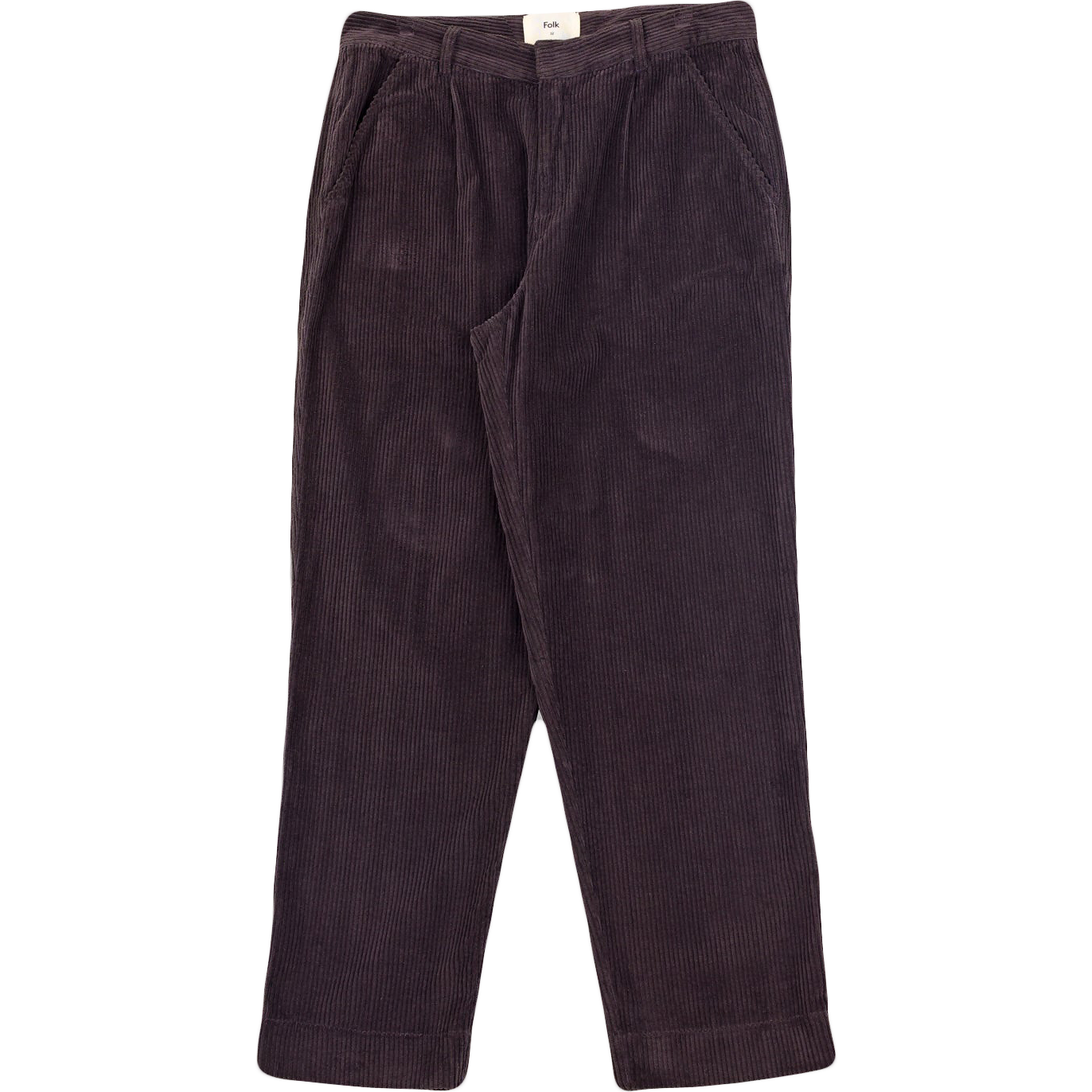 Signal Pant - Black Grape Chunky Cord
