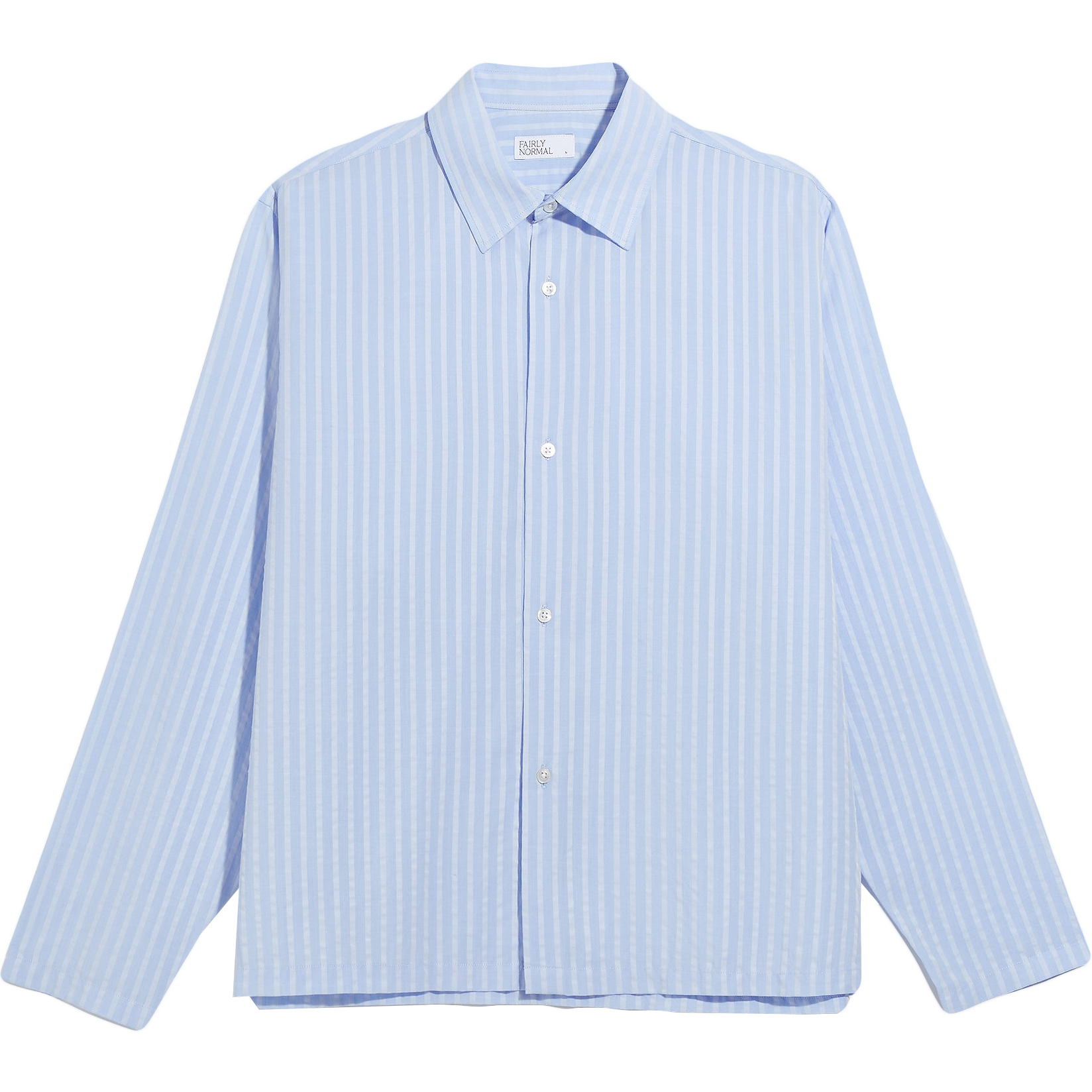 Box Shirt - Tencel Blue