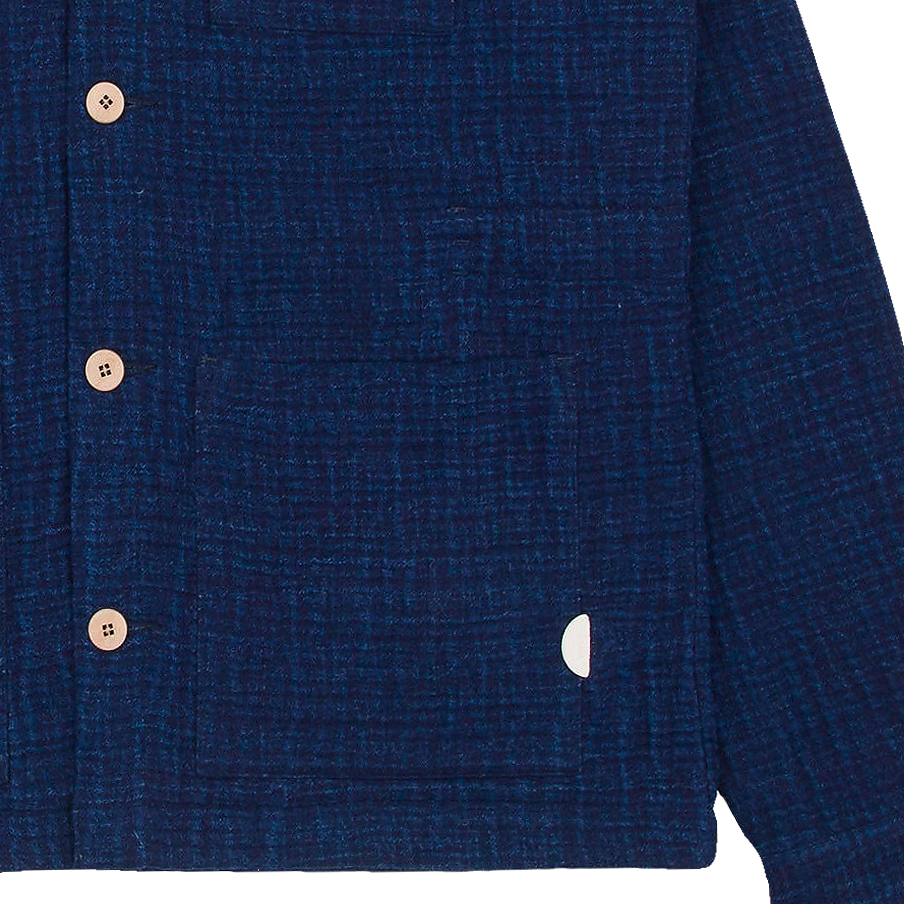 Assembly Jacket - Indigo Waffle