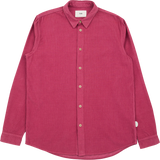 Relaxed Babycord Shirt - Pomegranate