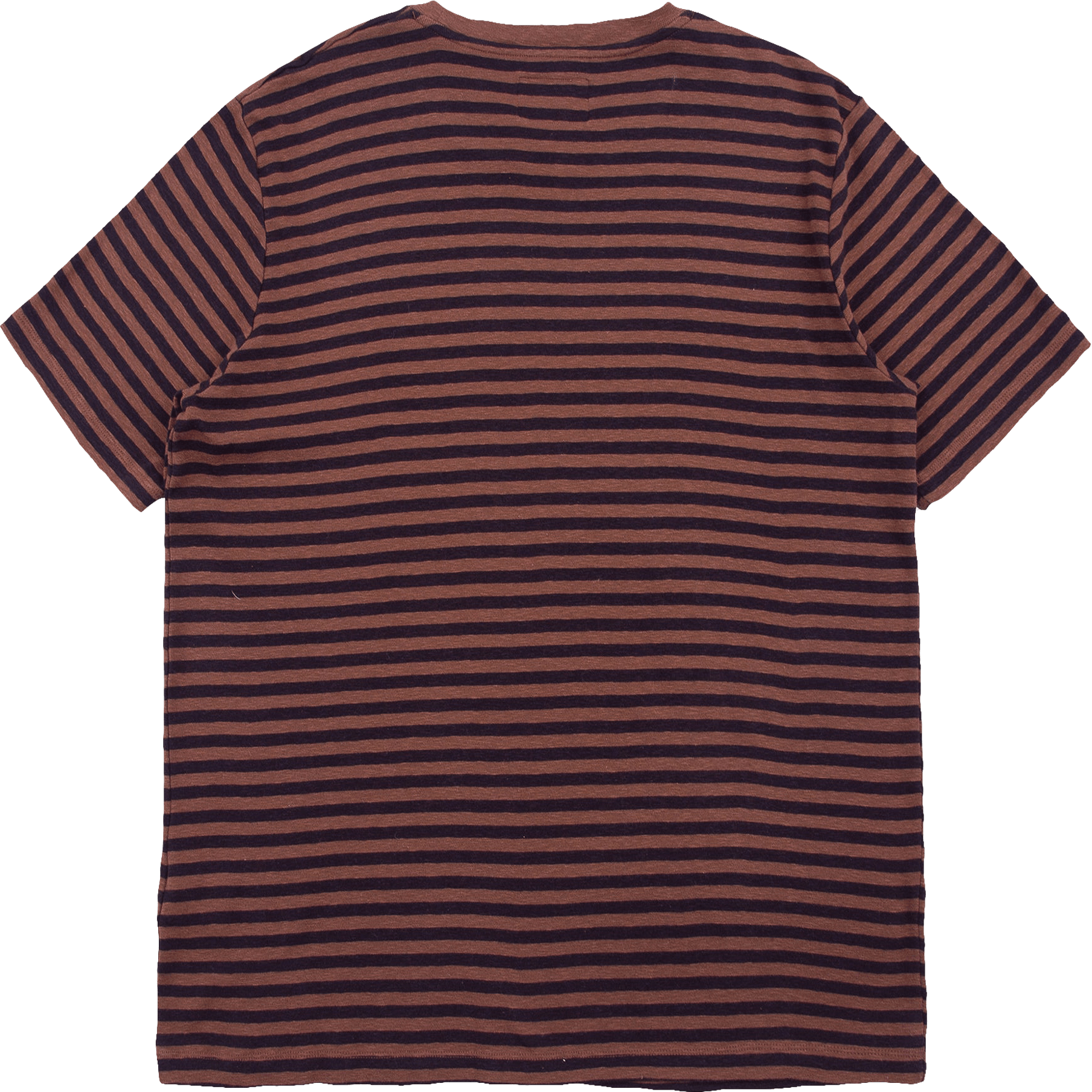 Classic Stripe Tee - Brown / Fig